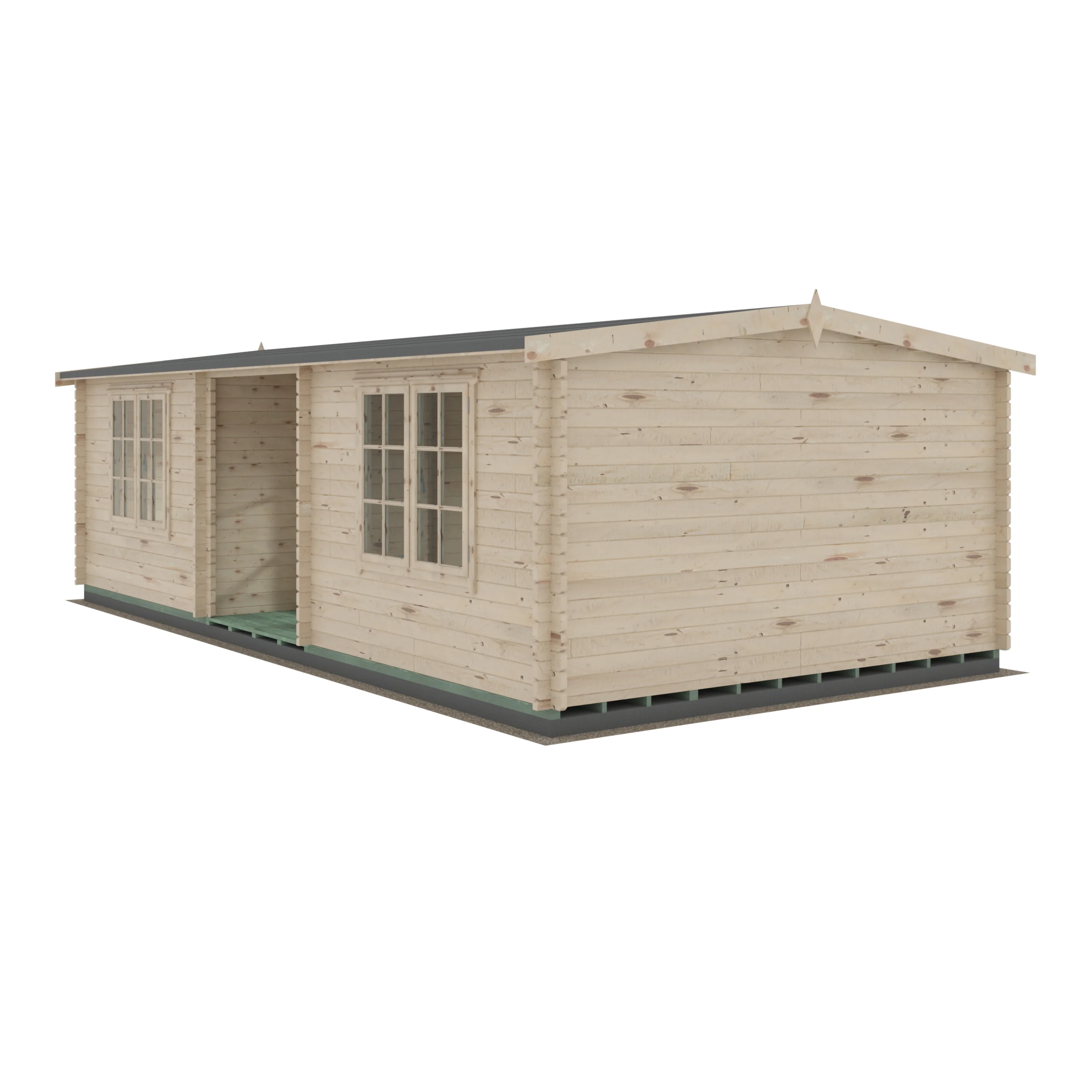 Shire Elveden 14x26 44mm Log Cabin - Image 11