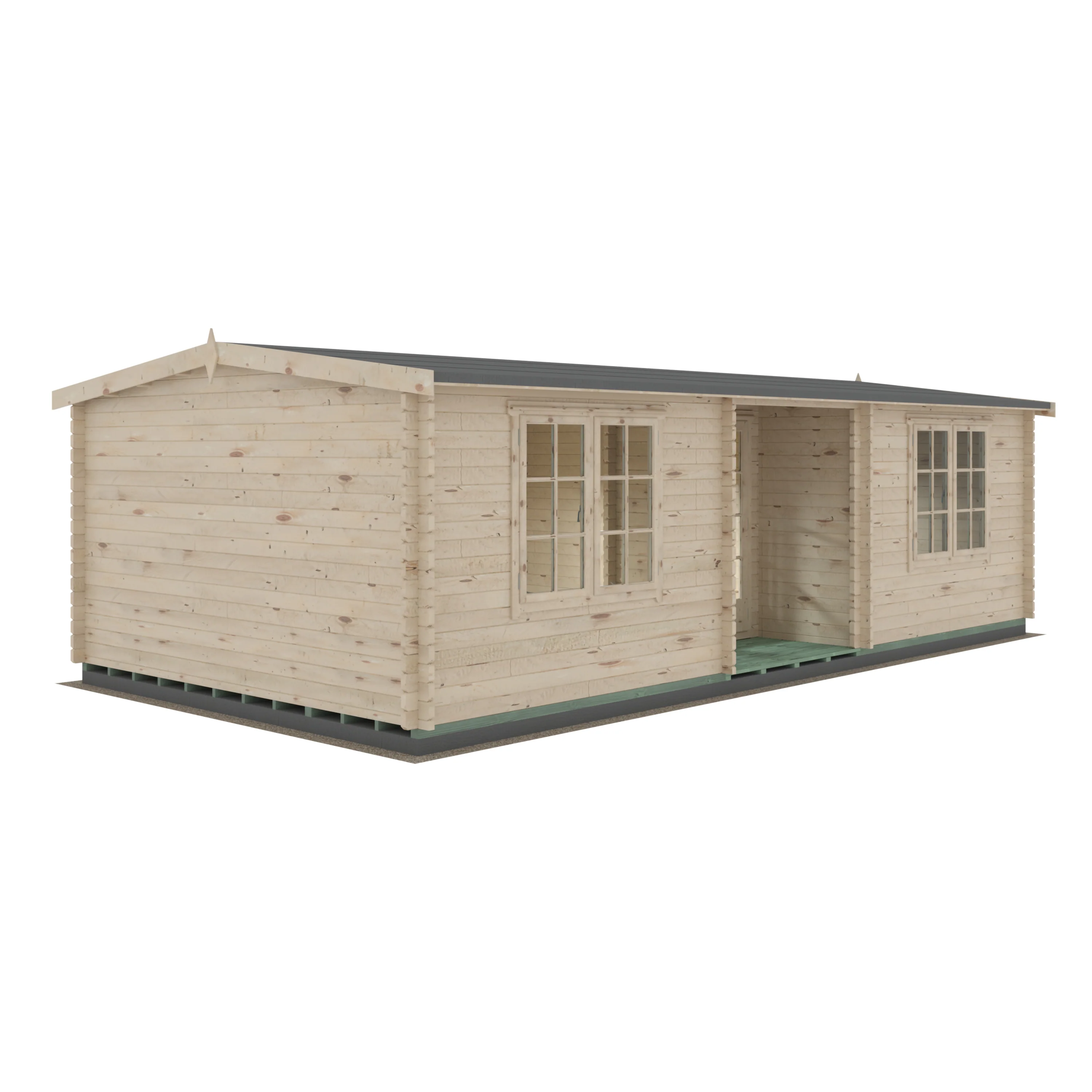 Shire Elveden 14x26 44mm Log Cabin - Image 17