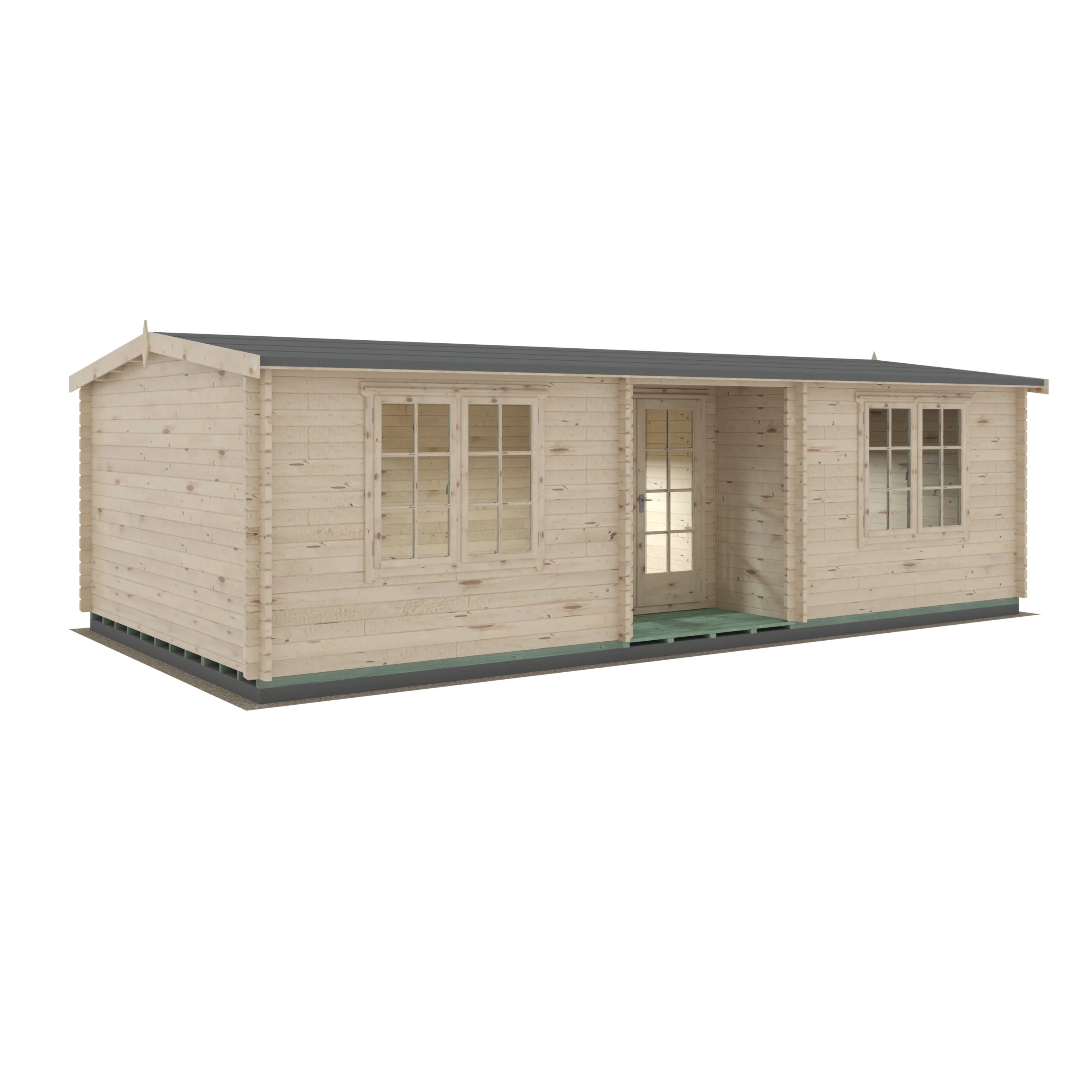 Shire Elveden 14x26 44mm Log Cabin - Image 18