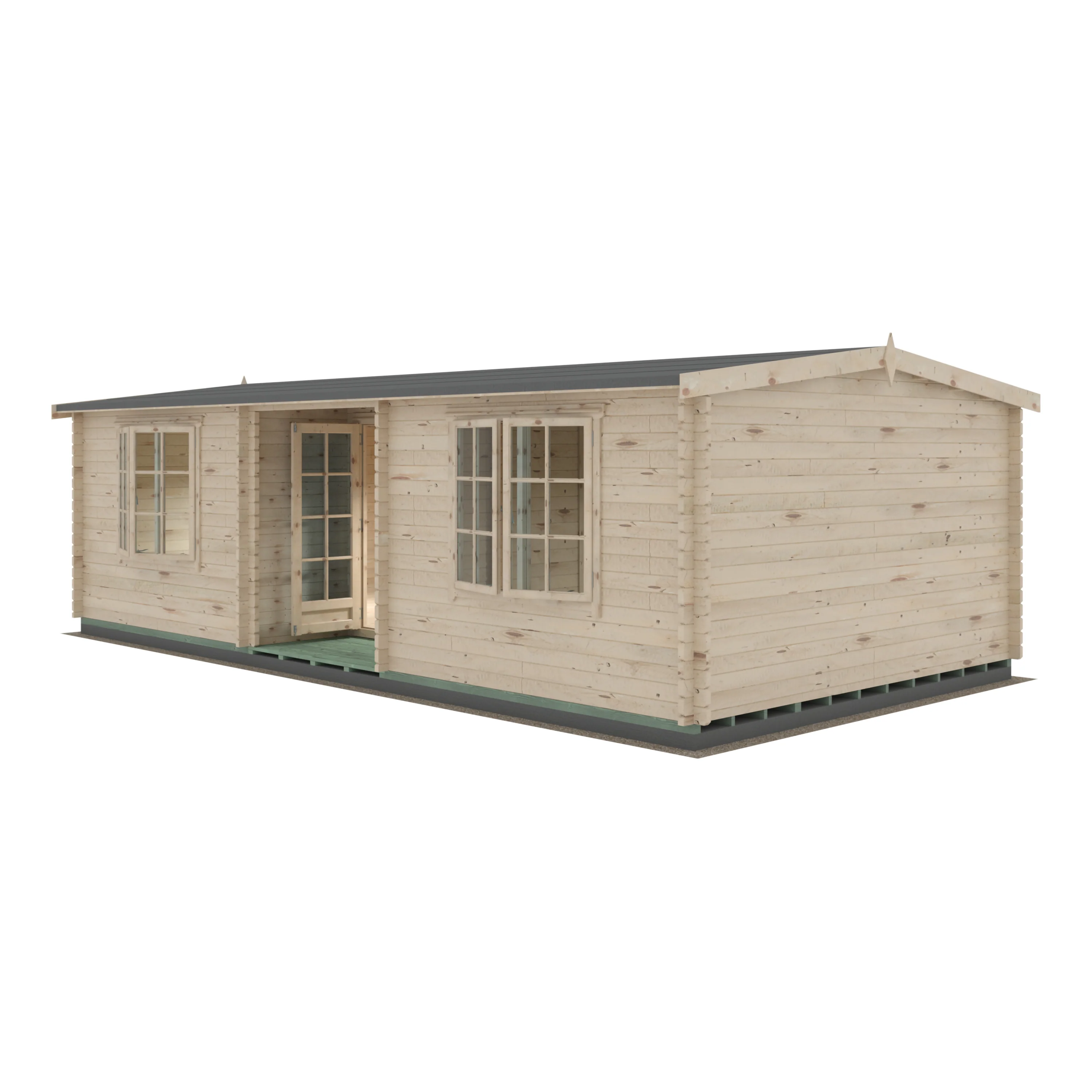 Shire Elveden 14x26 44mm Log Cabin - Image 21