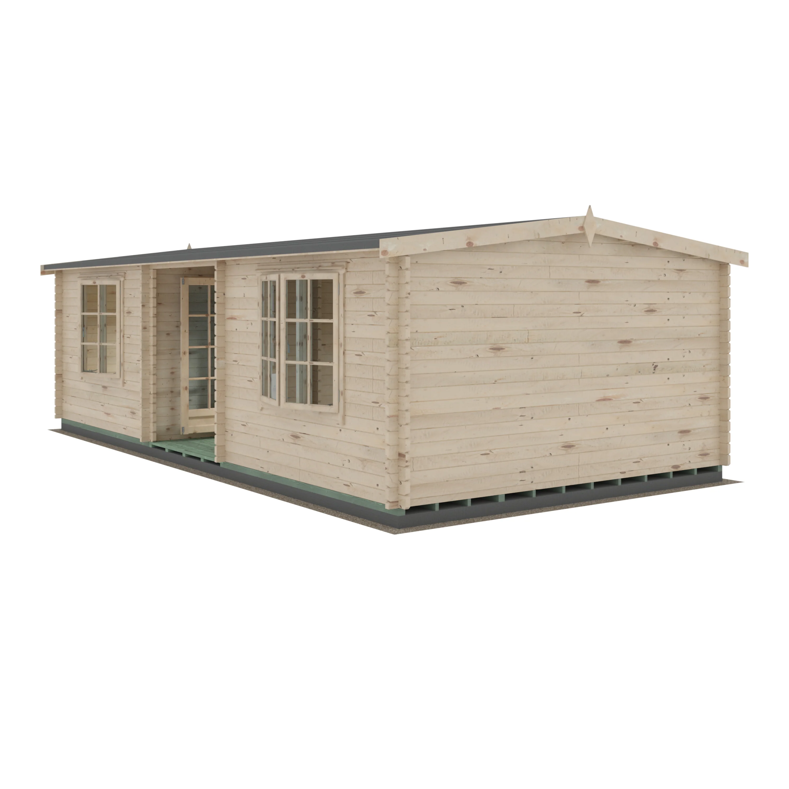 Shire Elveden 14x26 44mm Log Cabin - Image 22