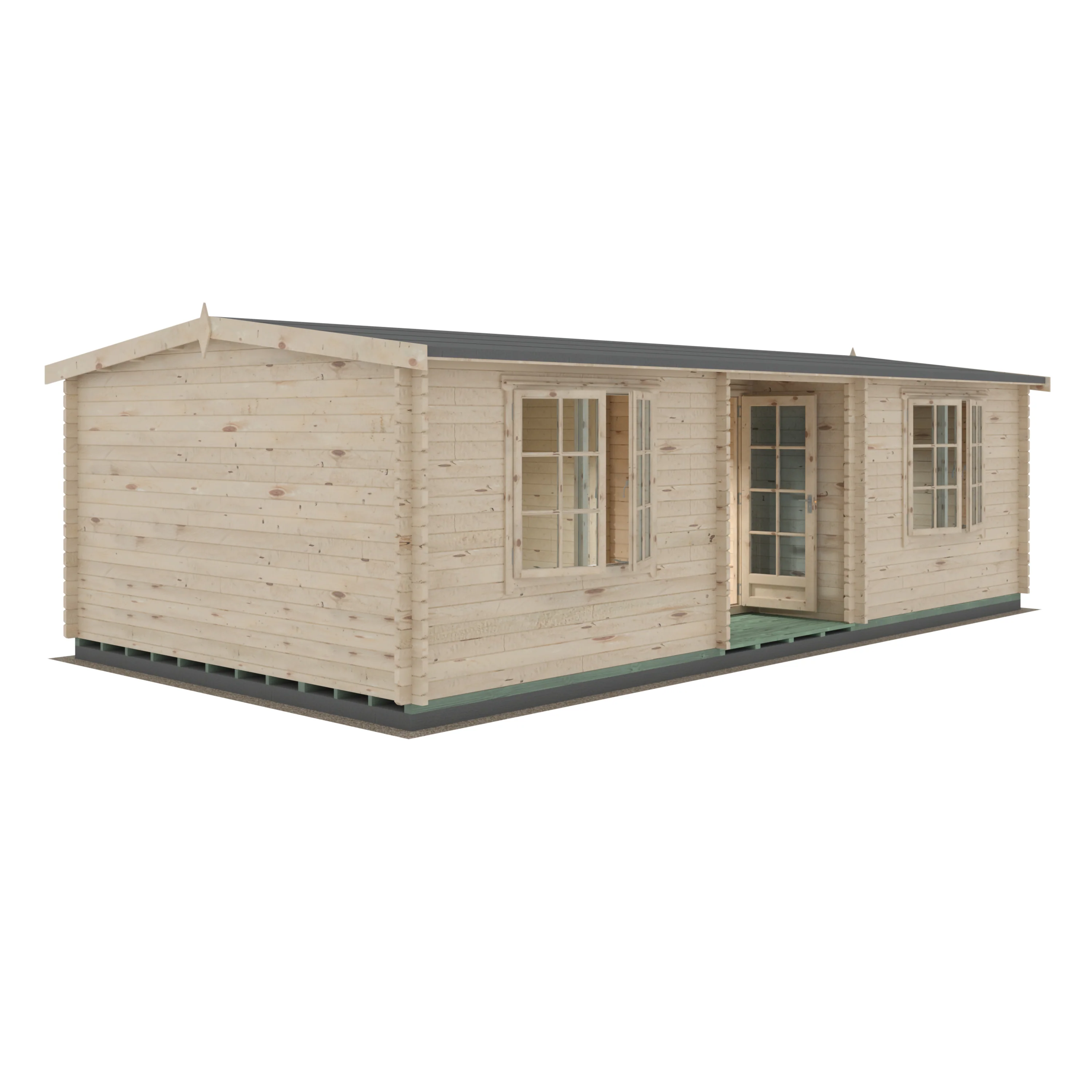 Shire Elveden 14x26 44mm Log Cabin - Image 23
