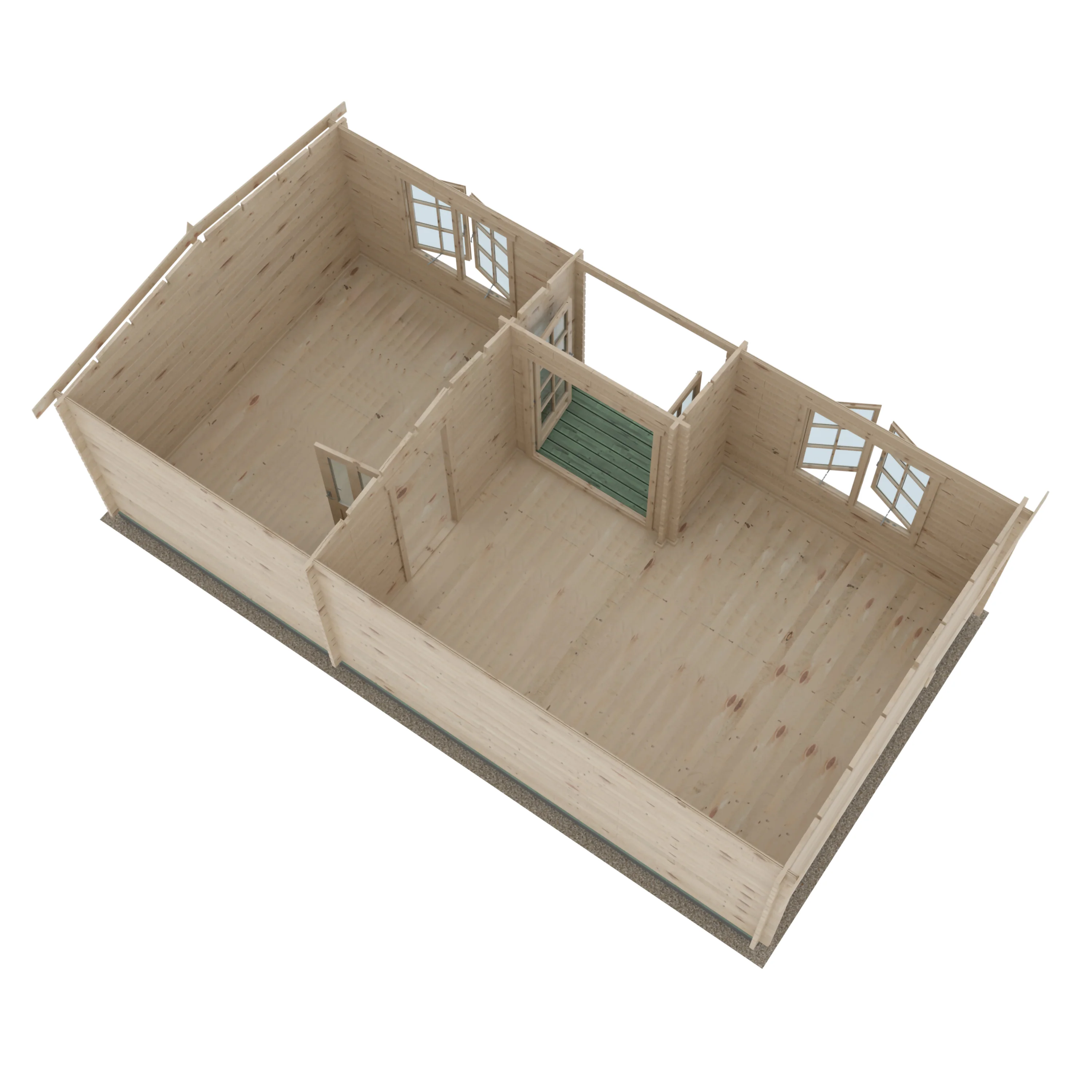 Shire Elveden 14x26 44mm Log Cabin - Image 7