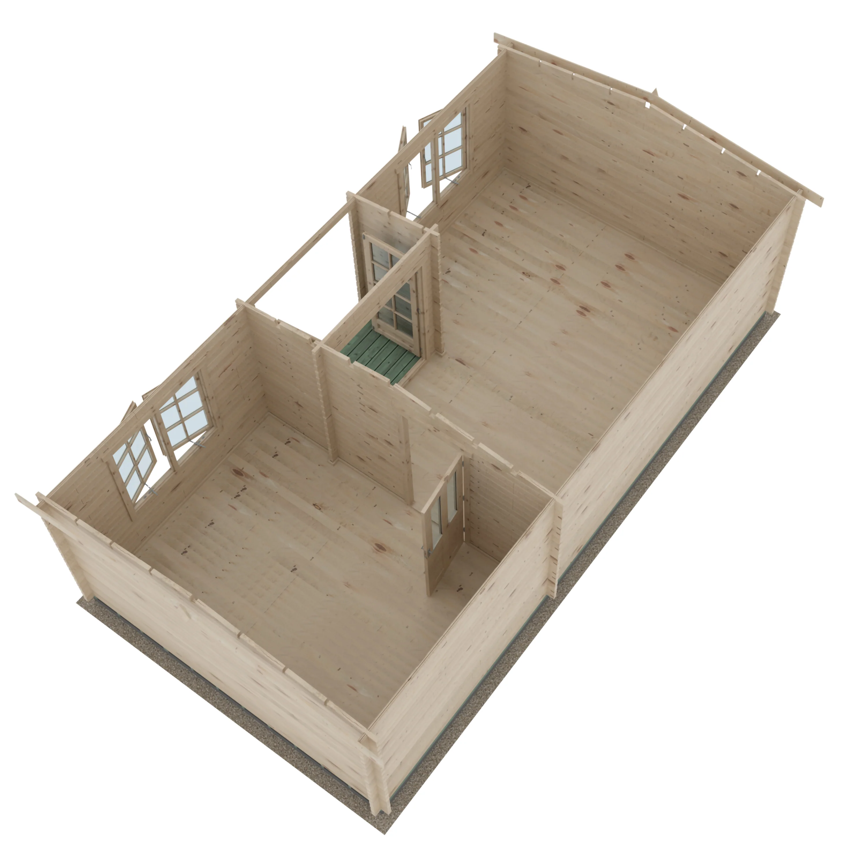 Shire Elveden 14x26 44mm Log Cabin - Image 8