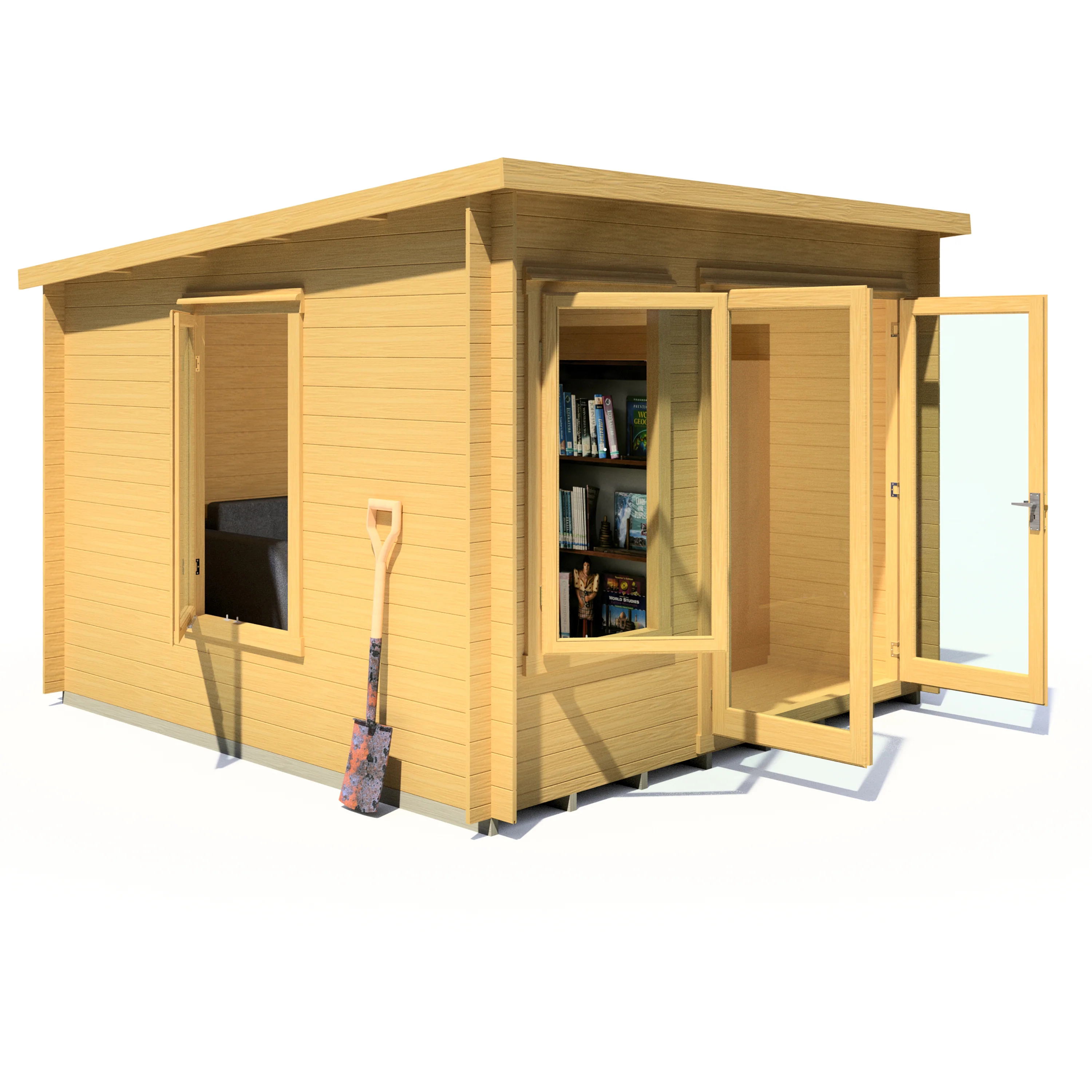 Shire Emmeth 10x10 Log Cabin - Image 14