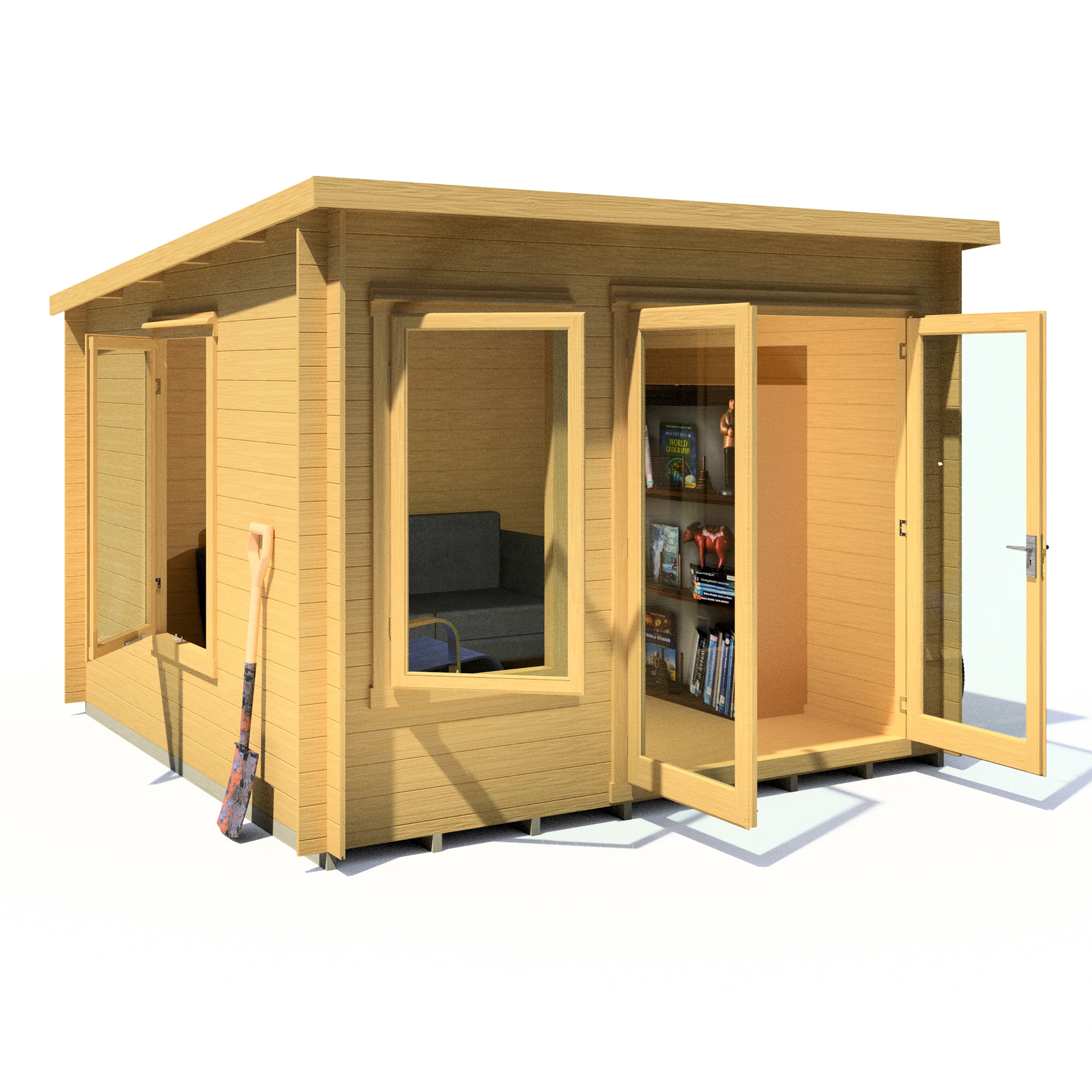 Shire Emmeth 10x10 Log Cabin - Image 7
