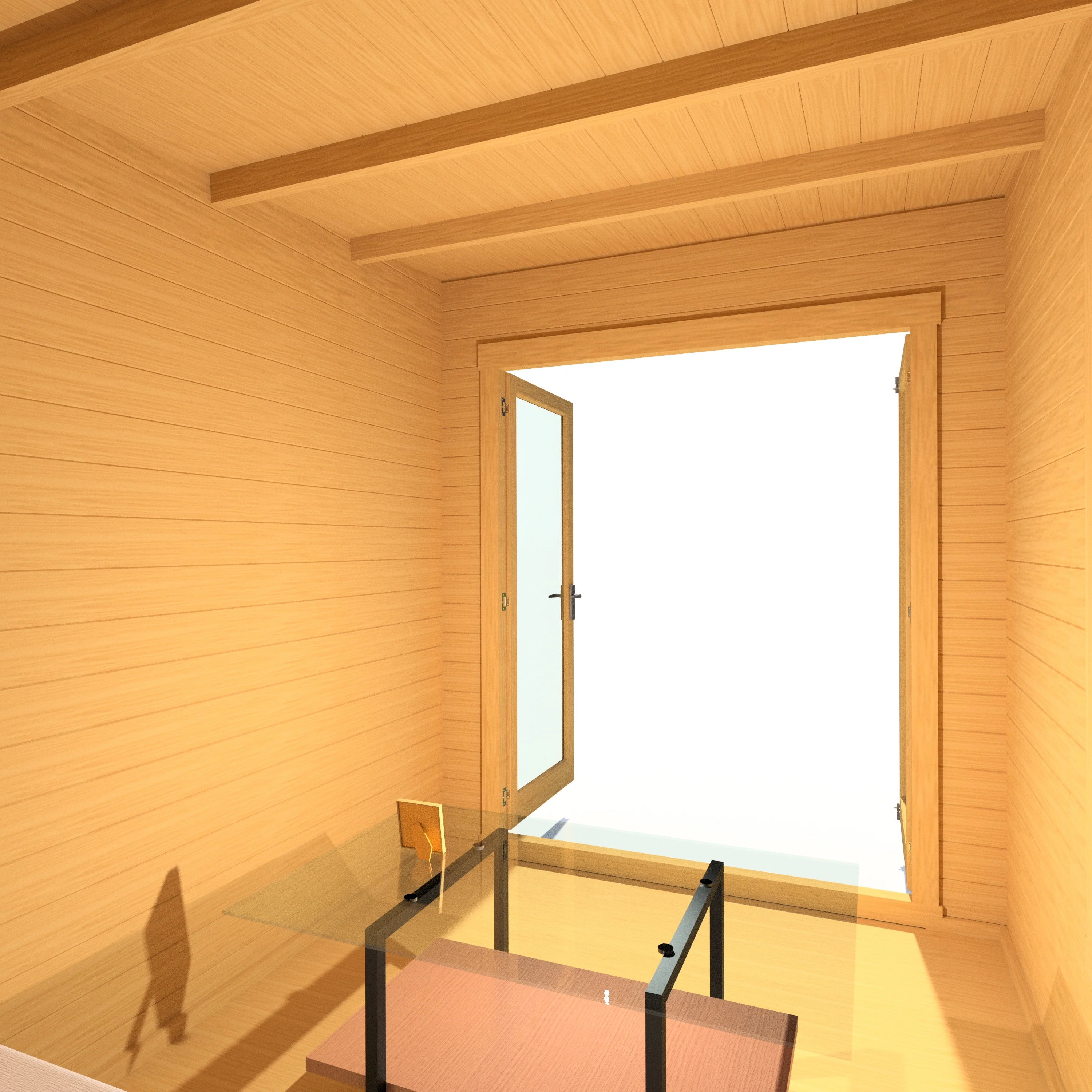 Shire Emmeth 10x7 Log Cabin - Image 17