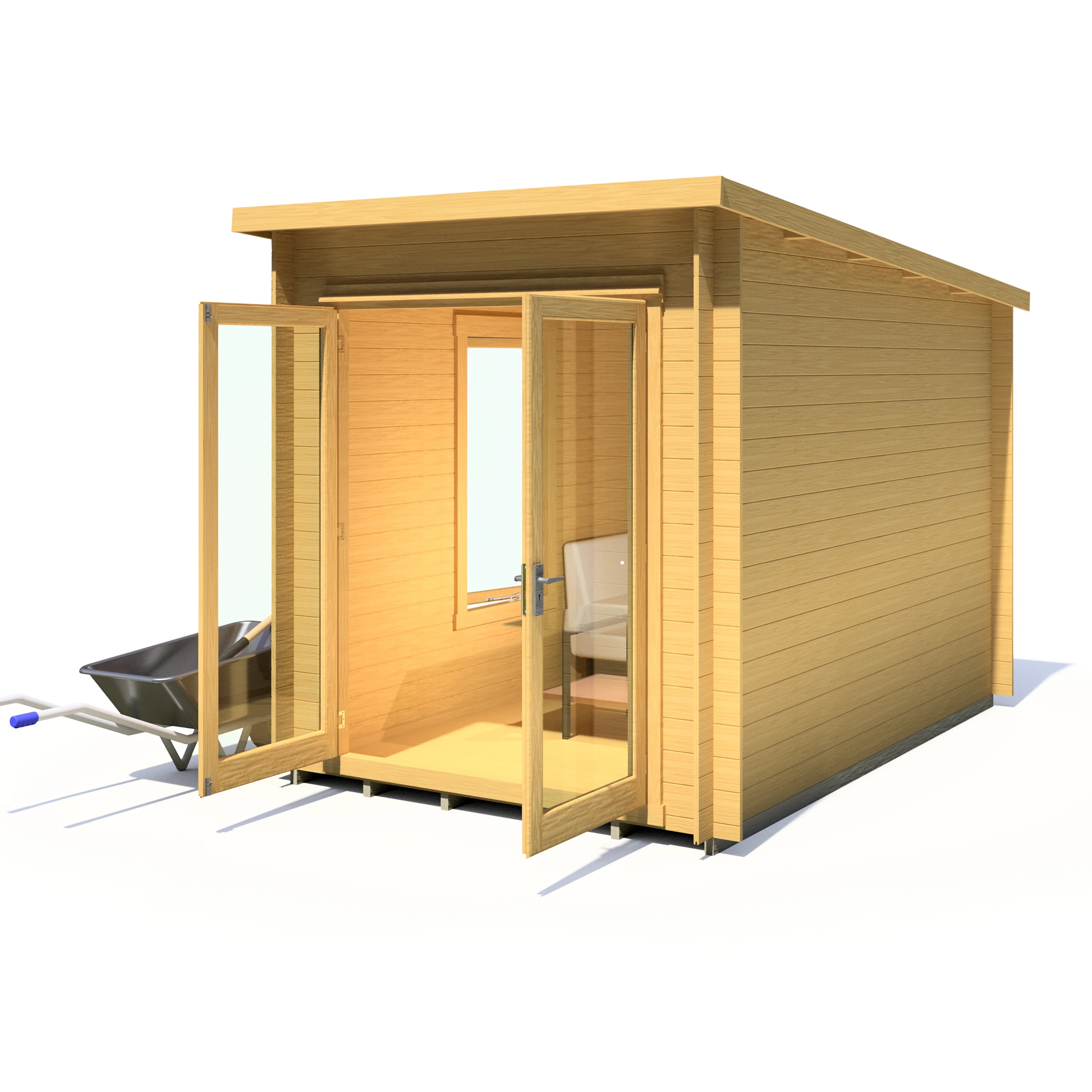 Shire Emmeth 10x7 Log Cabin - Image 19