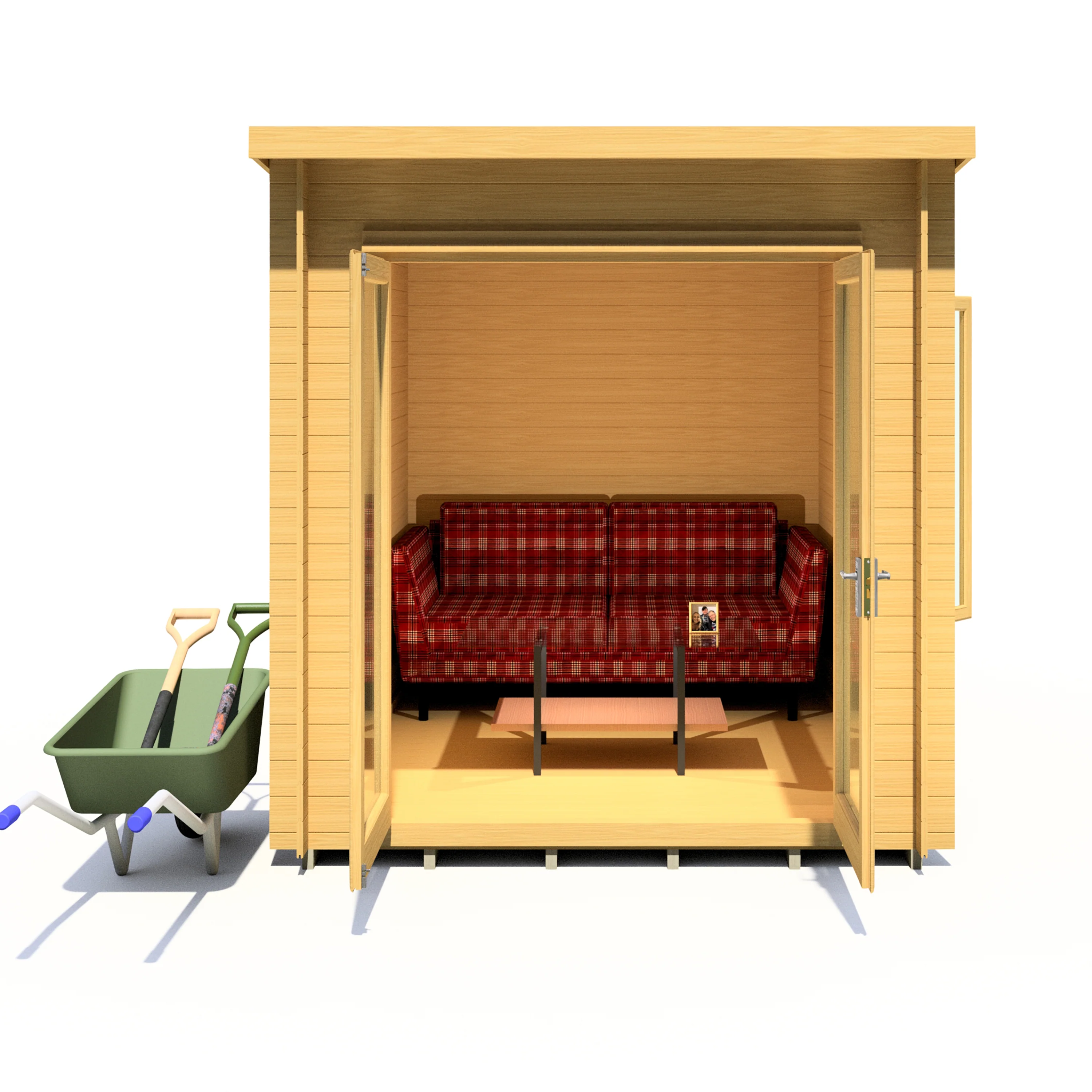 Shire Emmeth 10x7 Log Cabin - Image 2