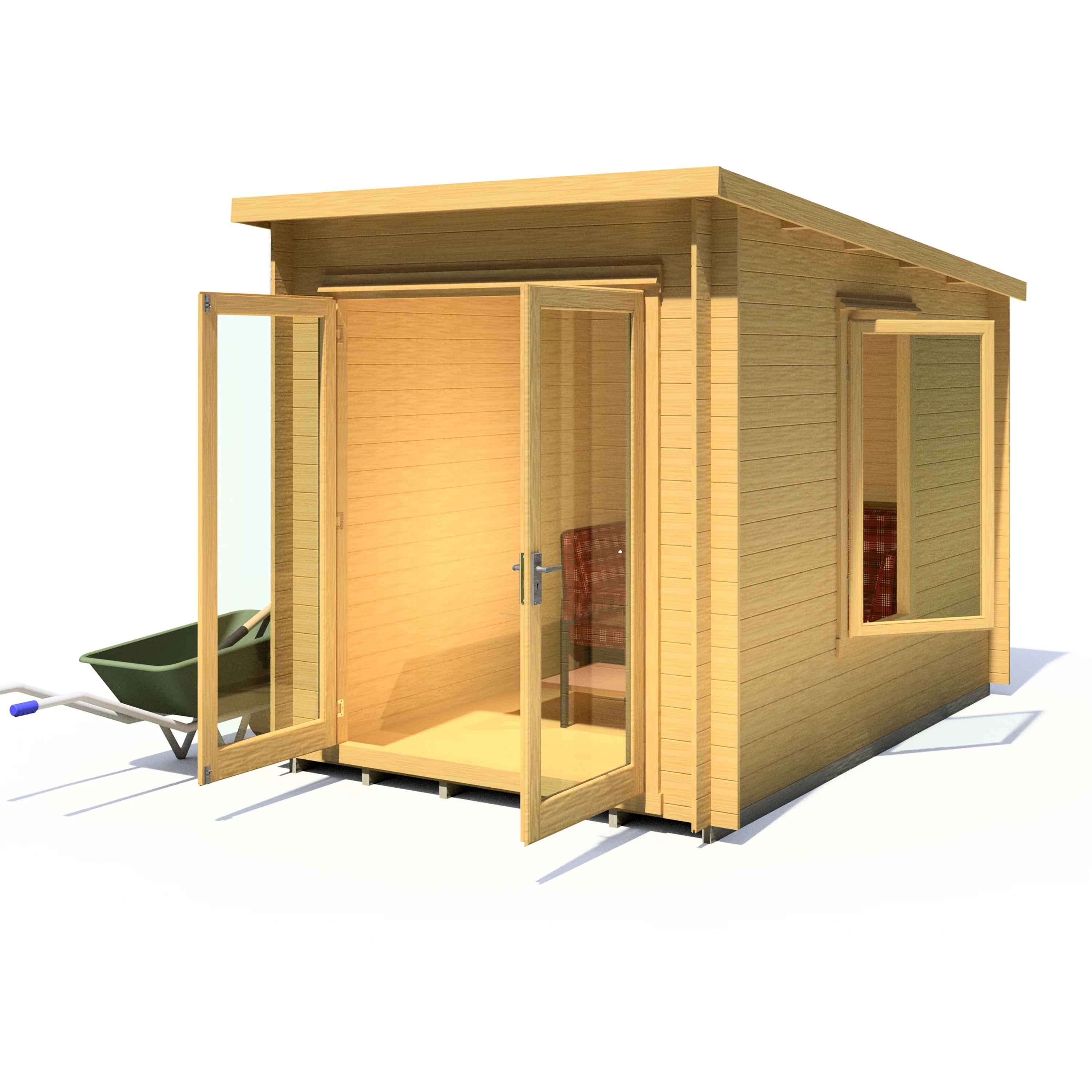 Shire Emmeth 10x7 Log Cabin - Image 20