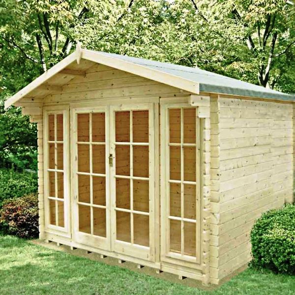 Shire Epping 12x10 28mm Log Cabin