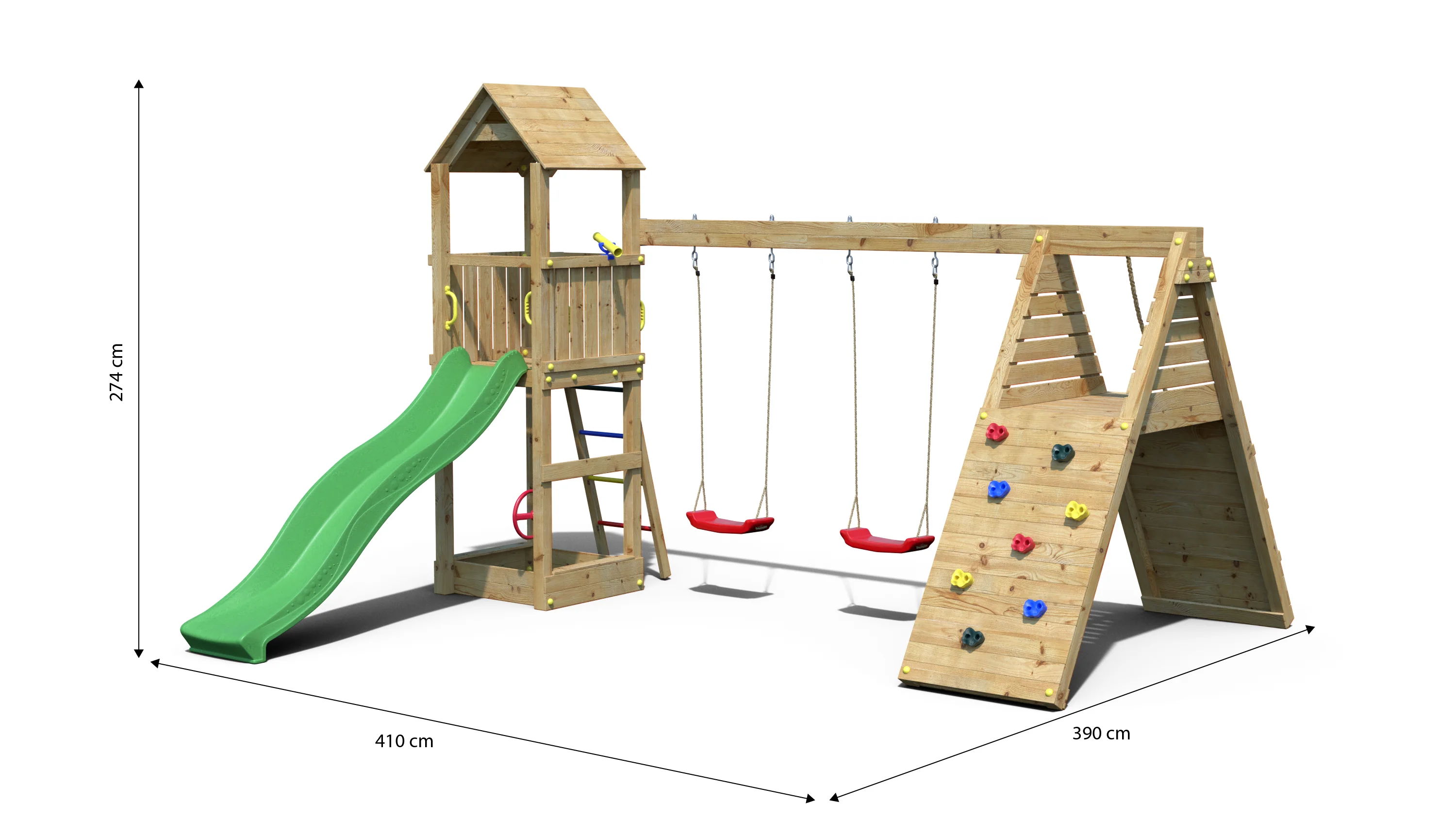 Shire Fleppi Climbing Frame - Image 3
