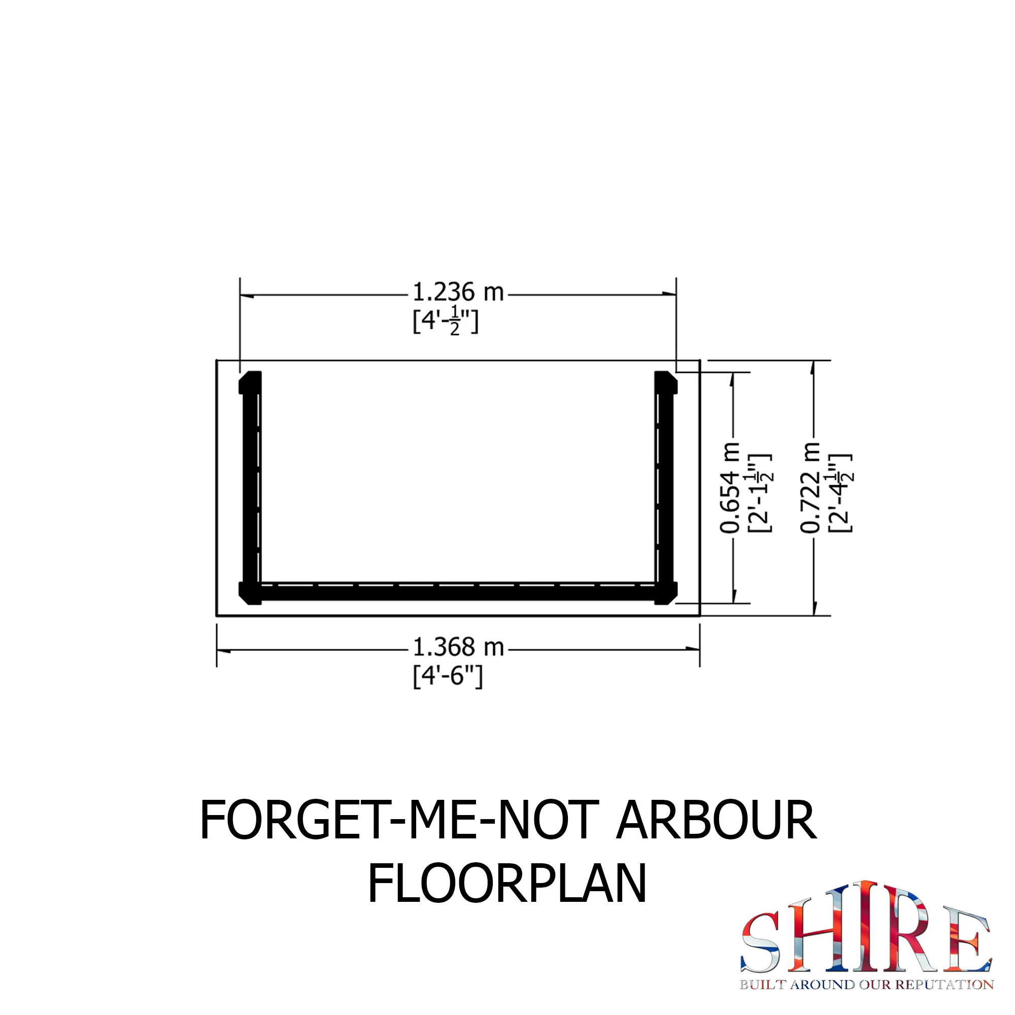 Shire Forget Me Not Arbour - Image 3