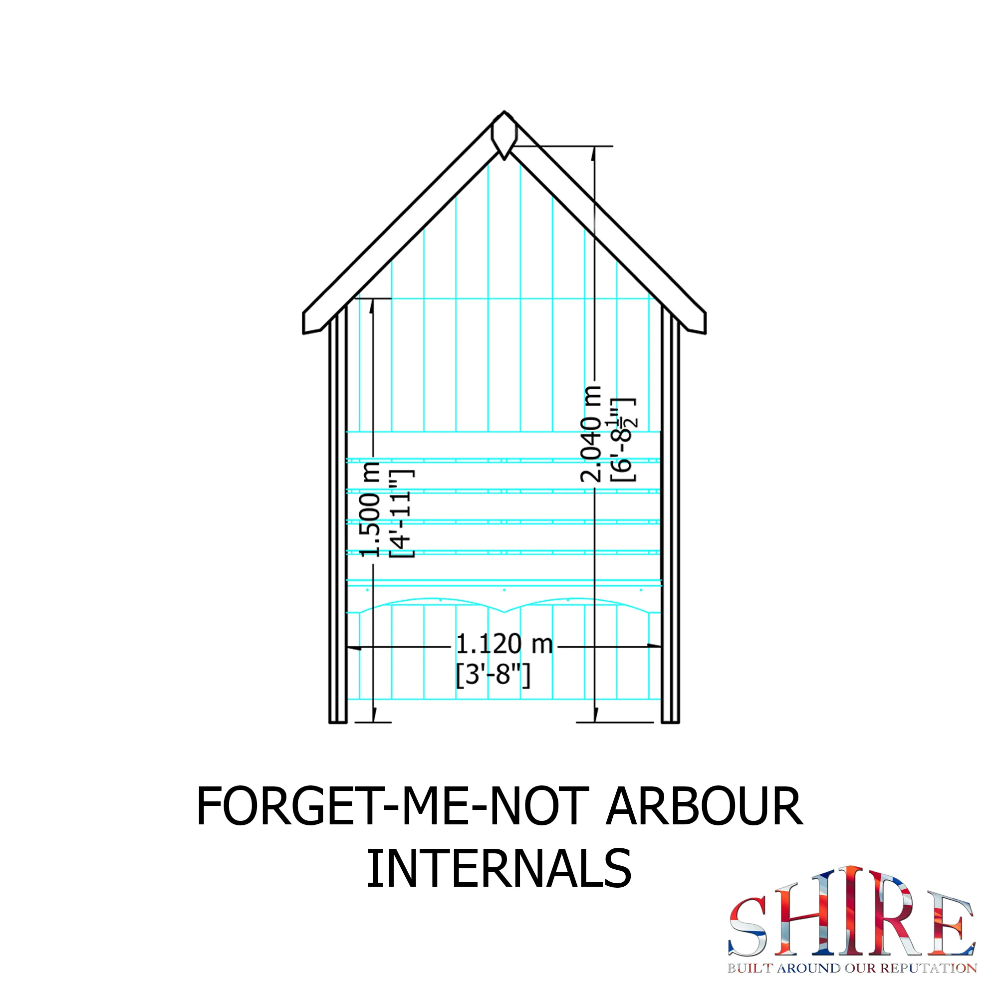 Shire Forget Me Not Arbour - Image 5