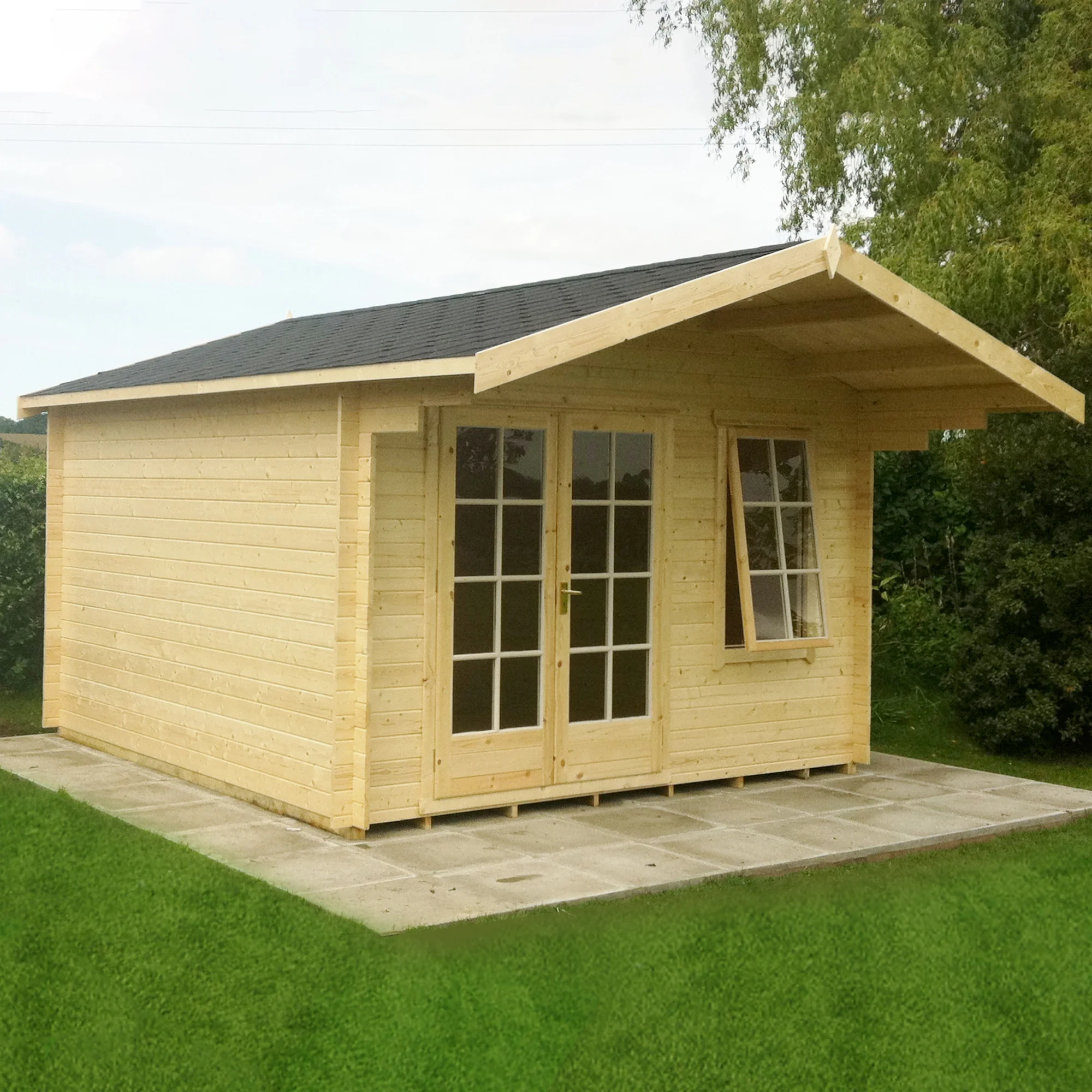 Shire Glenmore 10x12 Log Cabin - Image 5