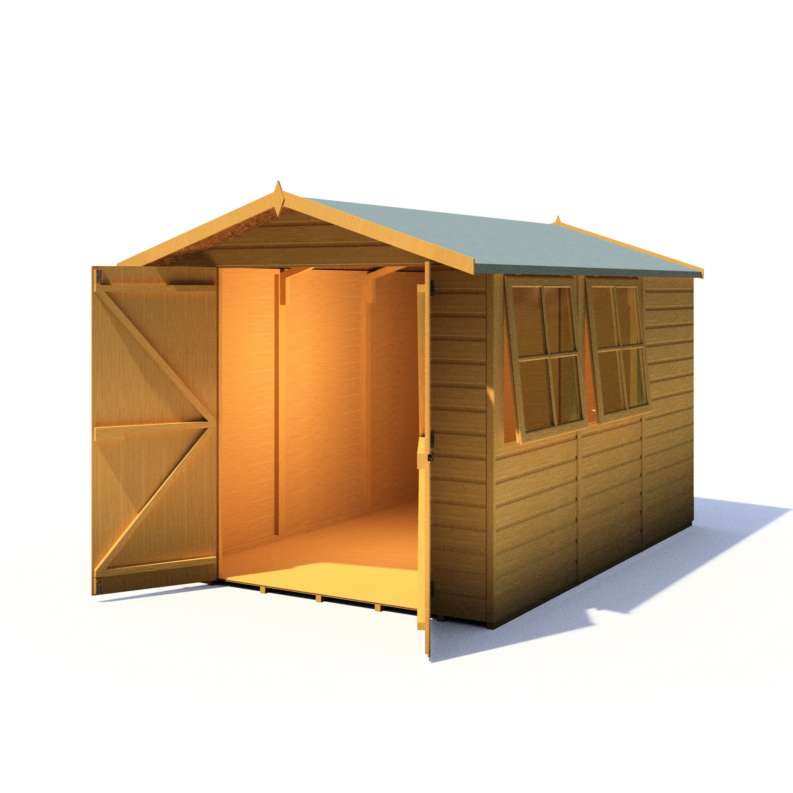 Shire Guernsey 7x10 Shed - Image 2