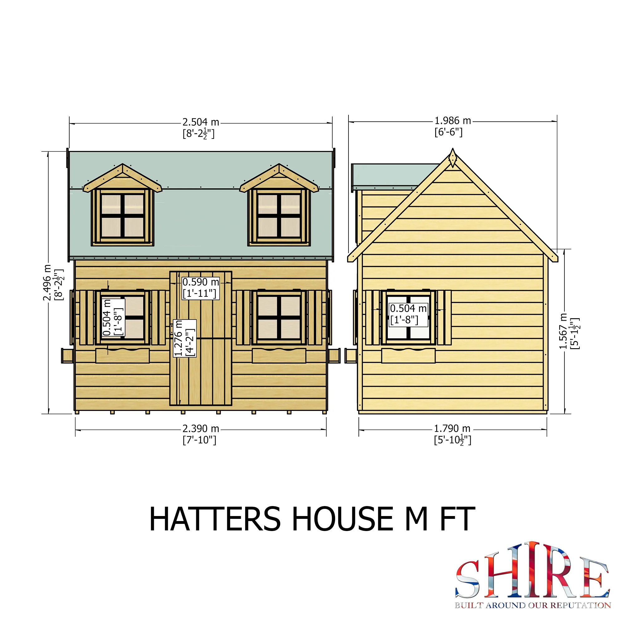Shire Hatter's House Playhouse - Image 15