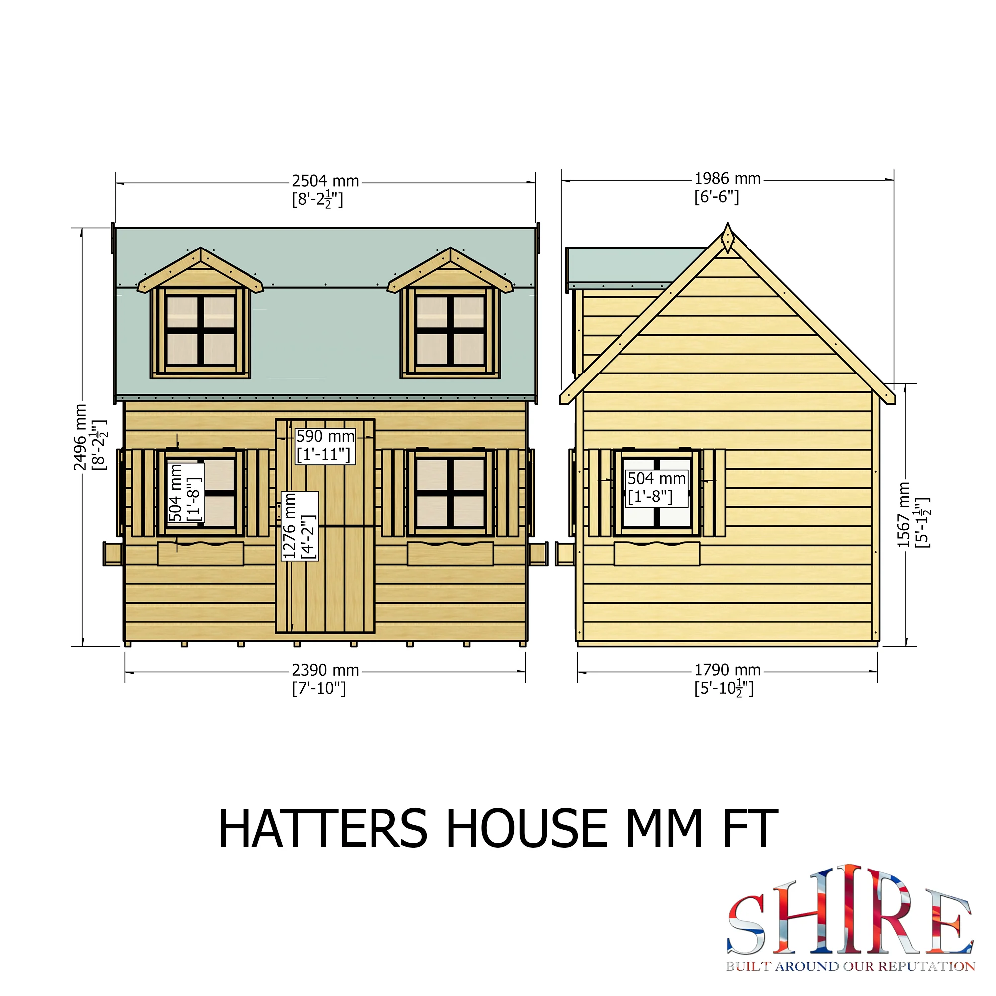 Shire Hatter's House Playhouse - Image 16
