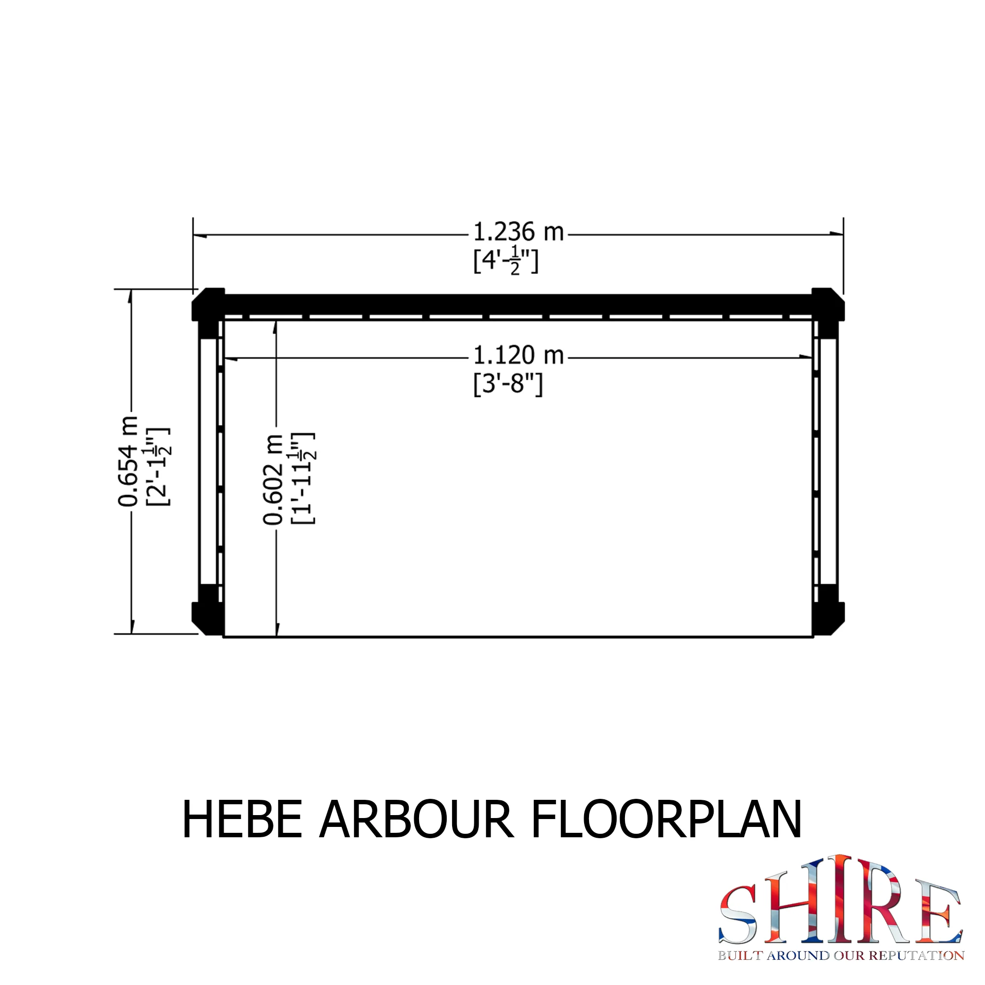 Shire Hebe Arbour - Image 3