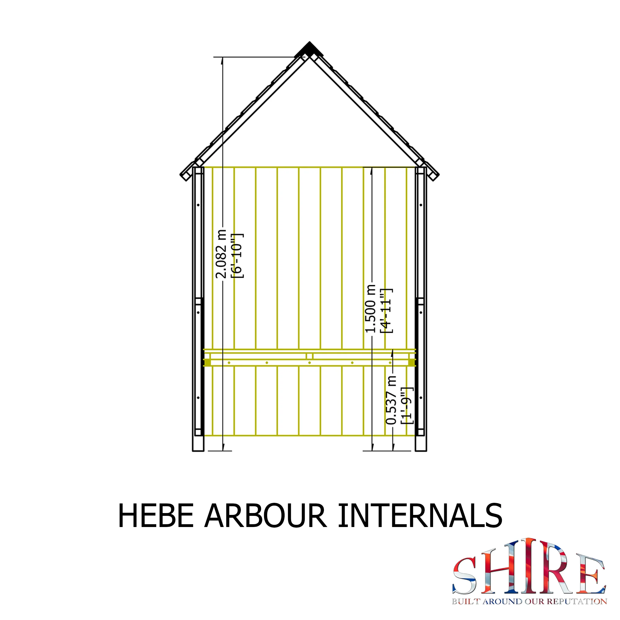 Shire Hebe Arbour - Image 5
