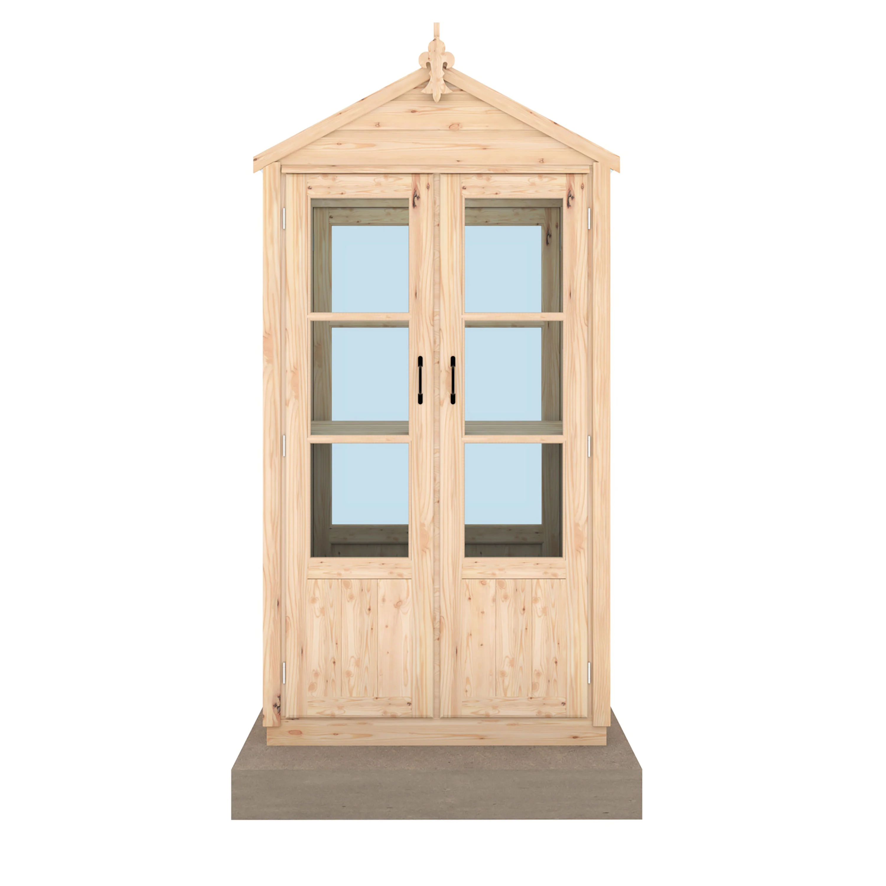 Shire Hemsby 4x4 Wooden Greenhouse - Image 8