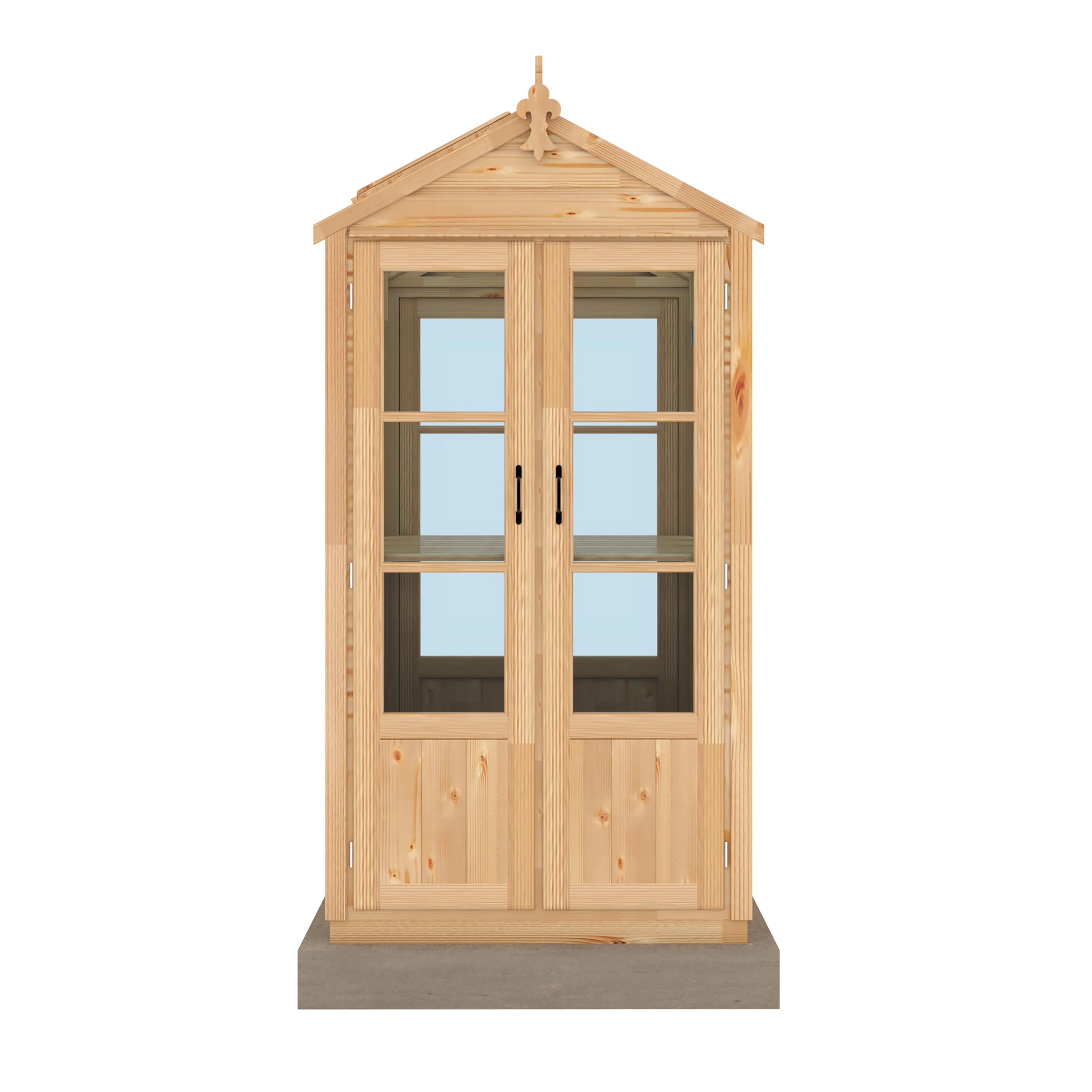 Shire Hemsby 4x6 Wooden Greenhouse - Image 12