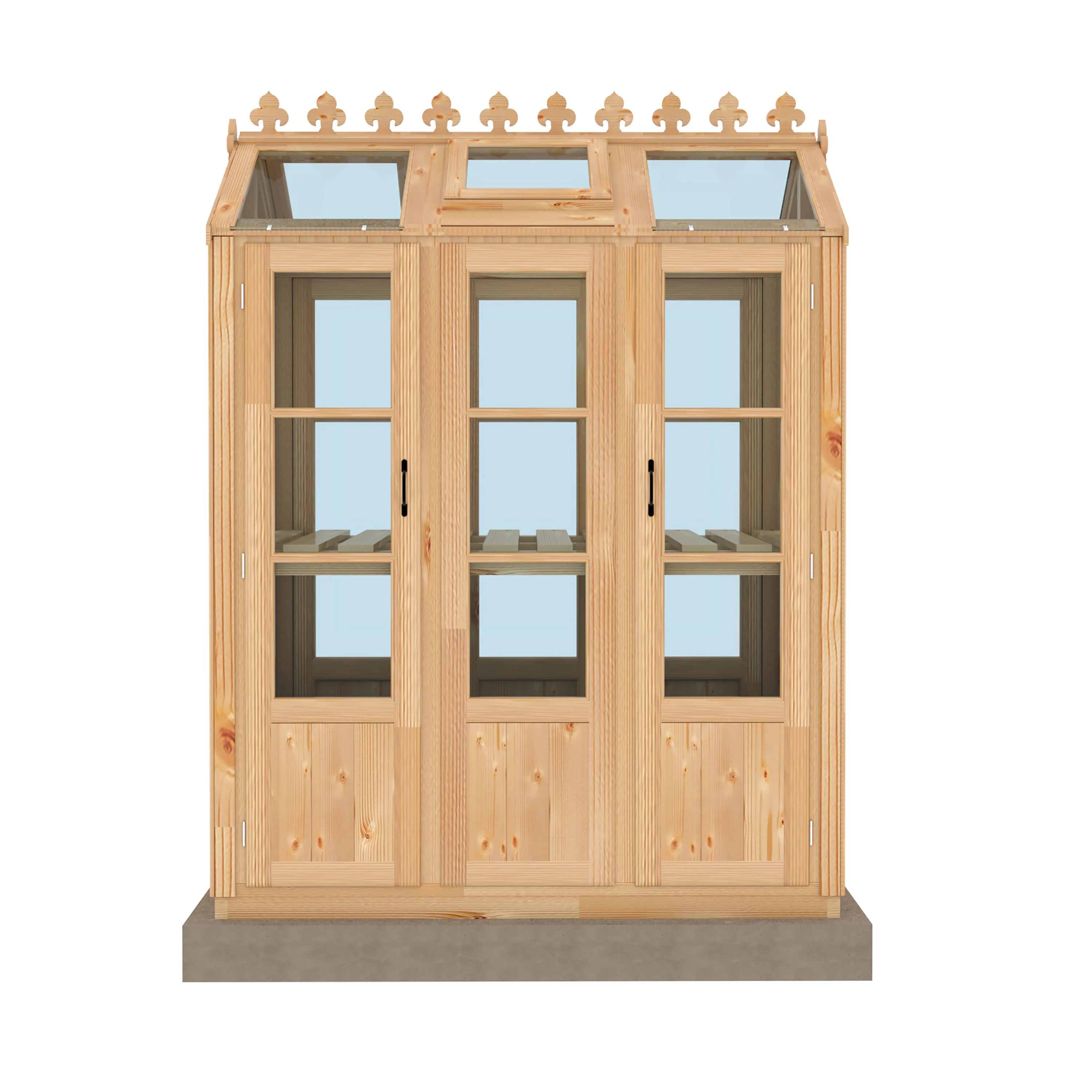 Shire Hemsby 4x6 Wooden Greenhouse - Image 13