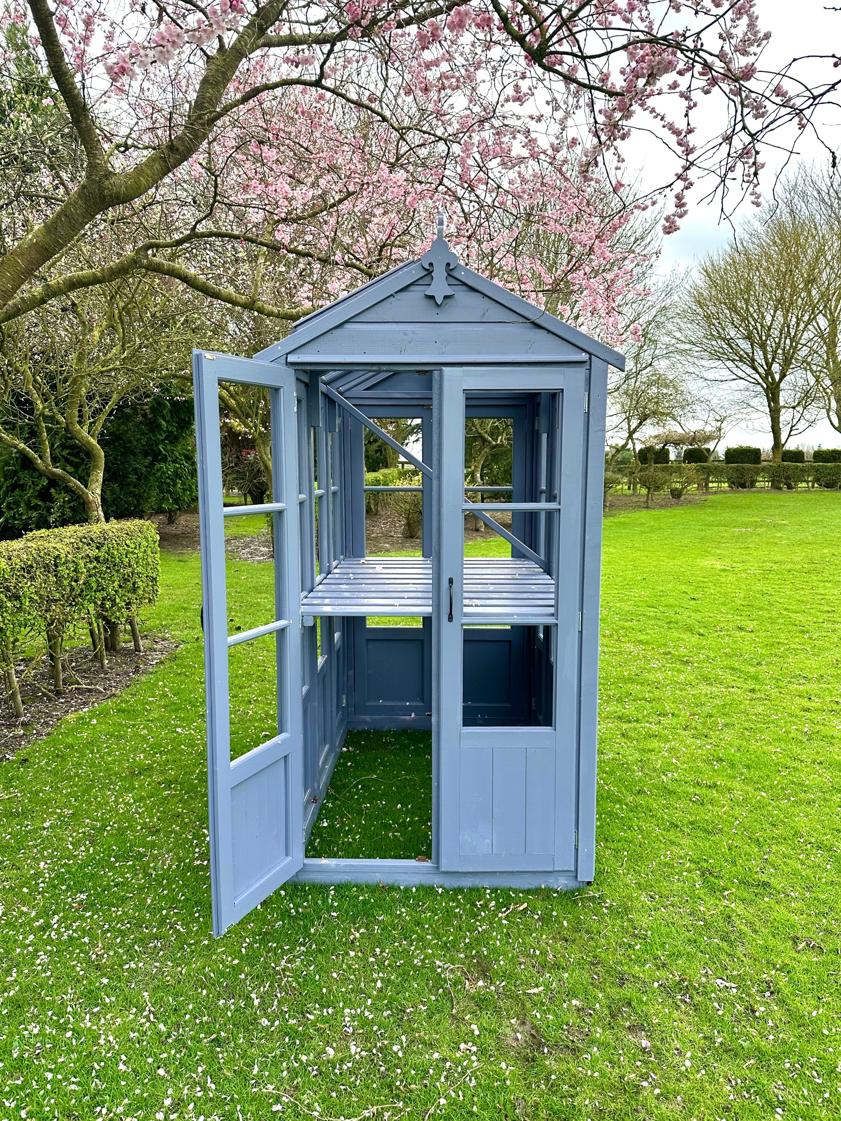 Shire Hemsby 4x6 Wooden Greenhouse - Image 14
