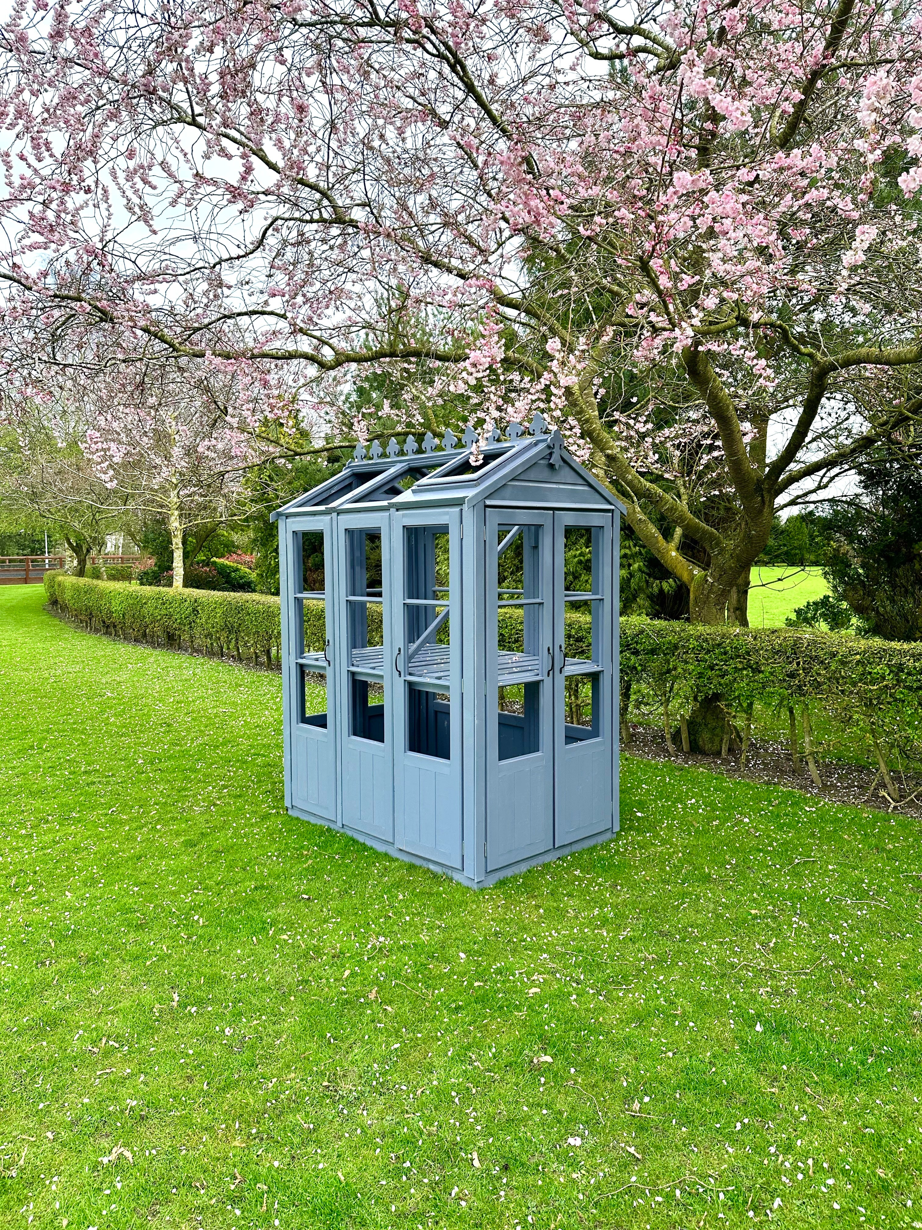 Shire Hemsby 4x6 Wooden Greenhouse - Image 18