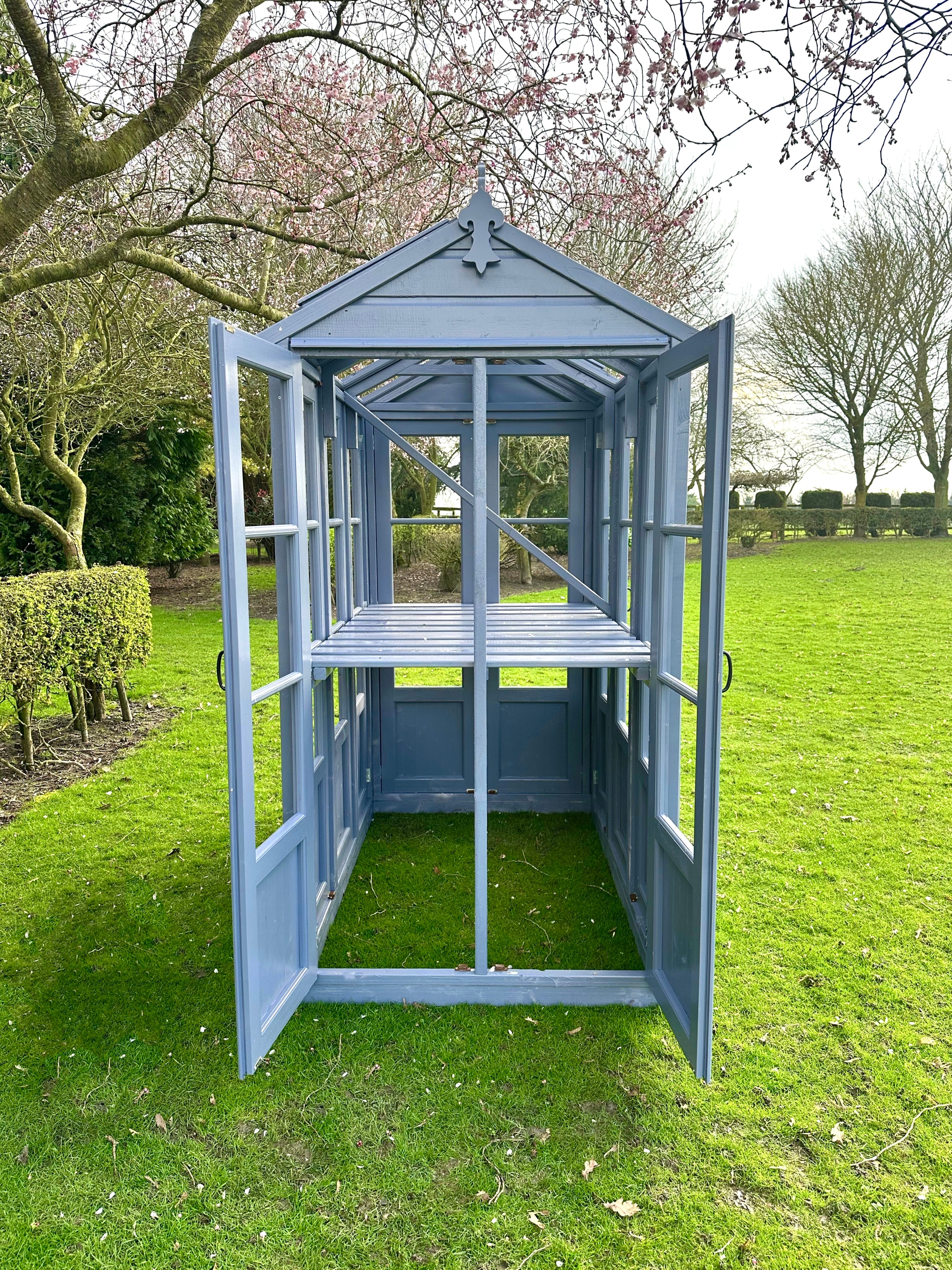 Shire Hemsby 4x6 Wooden Greenhouse - Image 24