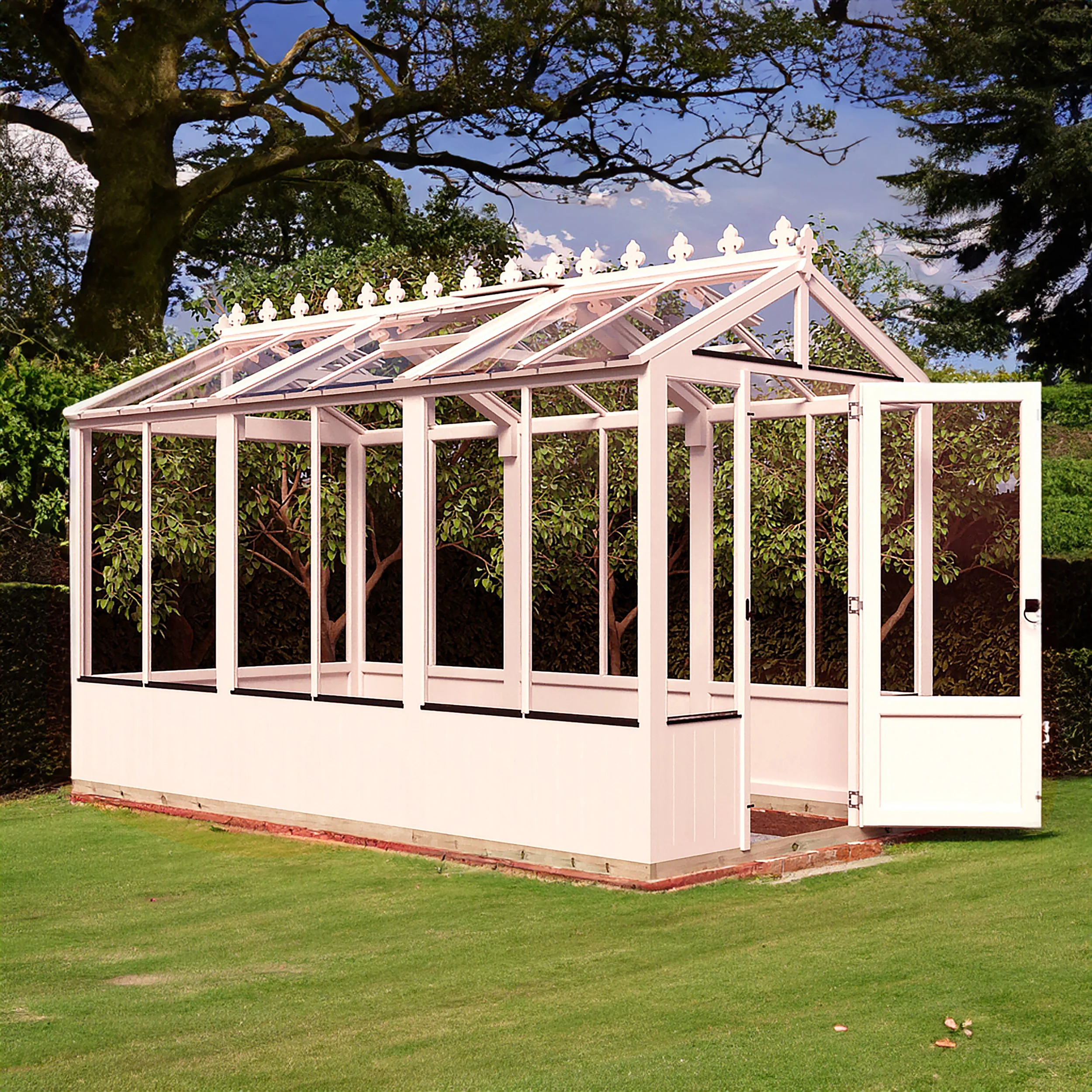 Shire Holkham 6x12 Wooden Greenhouse - Image 15
