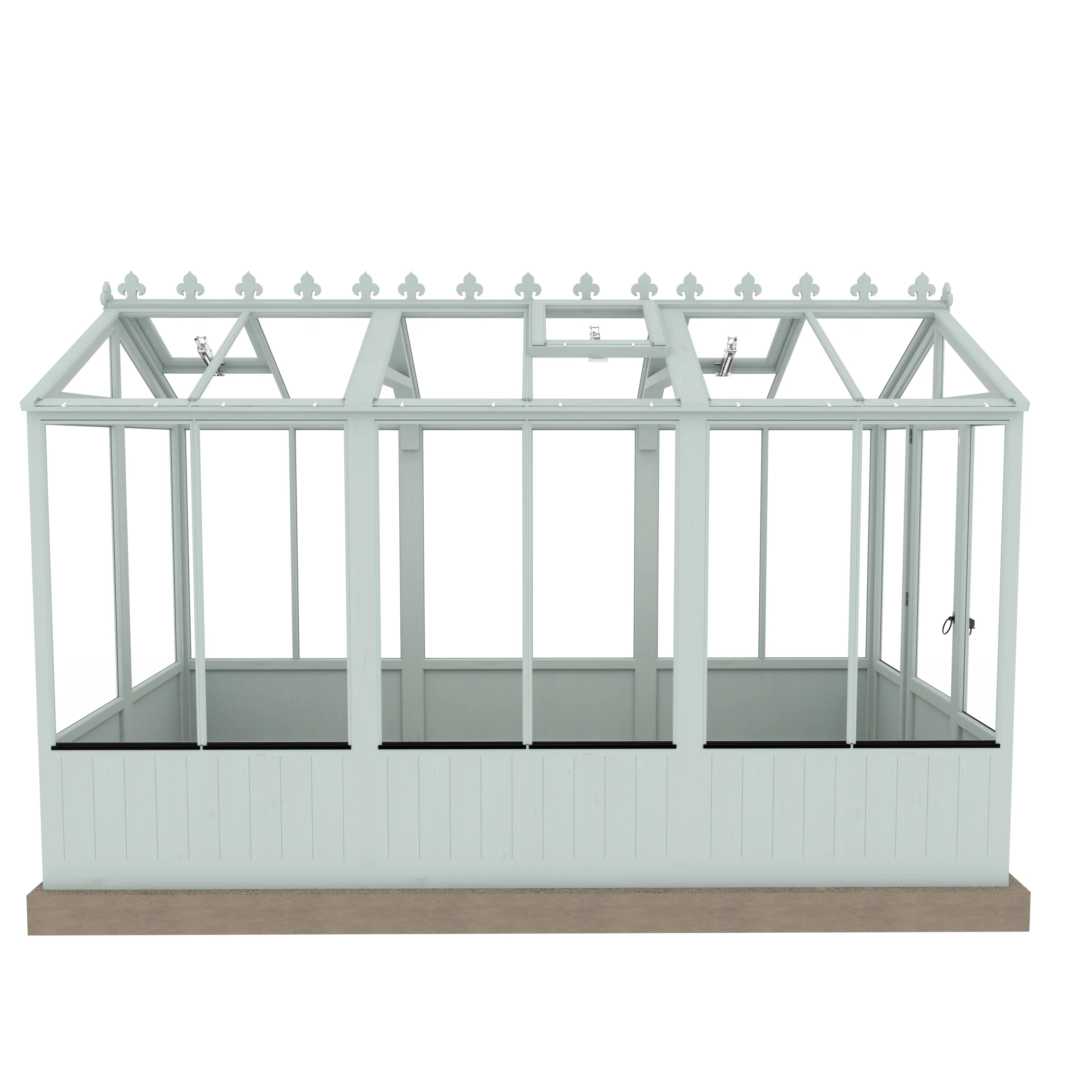 Shire Holkham 6x12 Wooden Greenhouse - Image 18