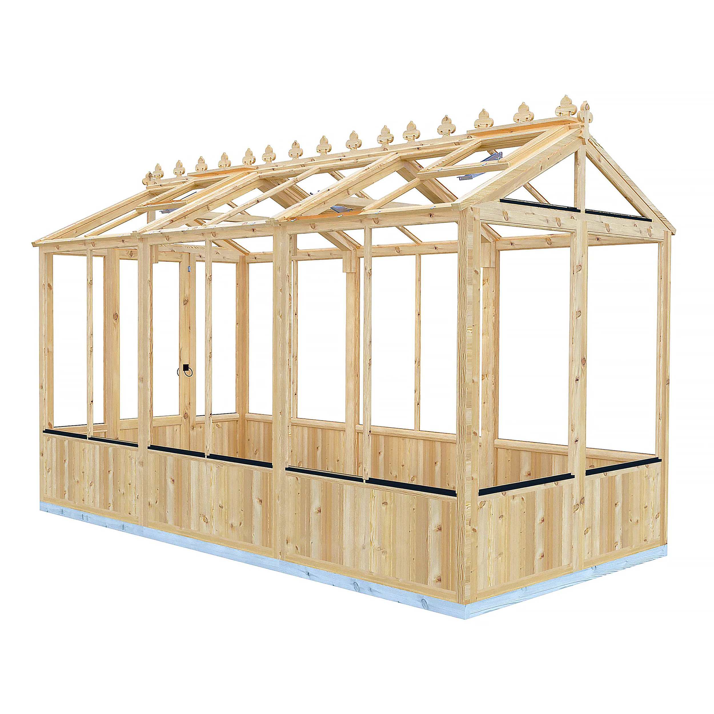 Shire Holkham 6x12 Wooden Greenhouse - Image 6