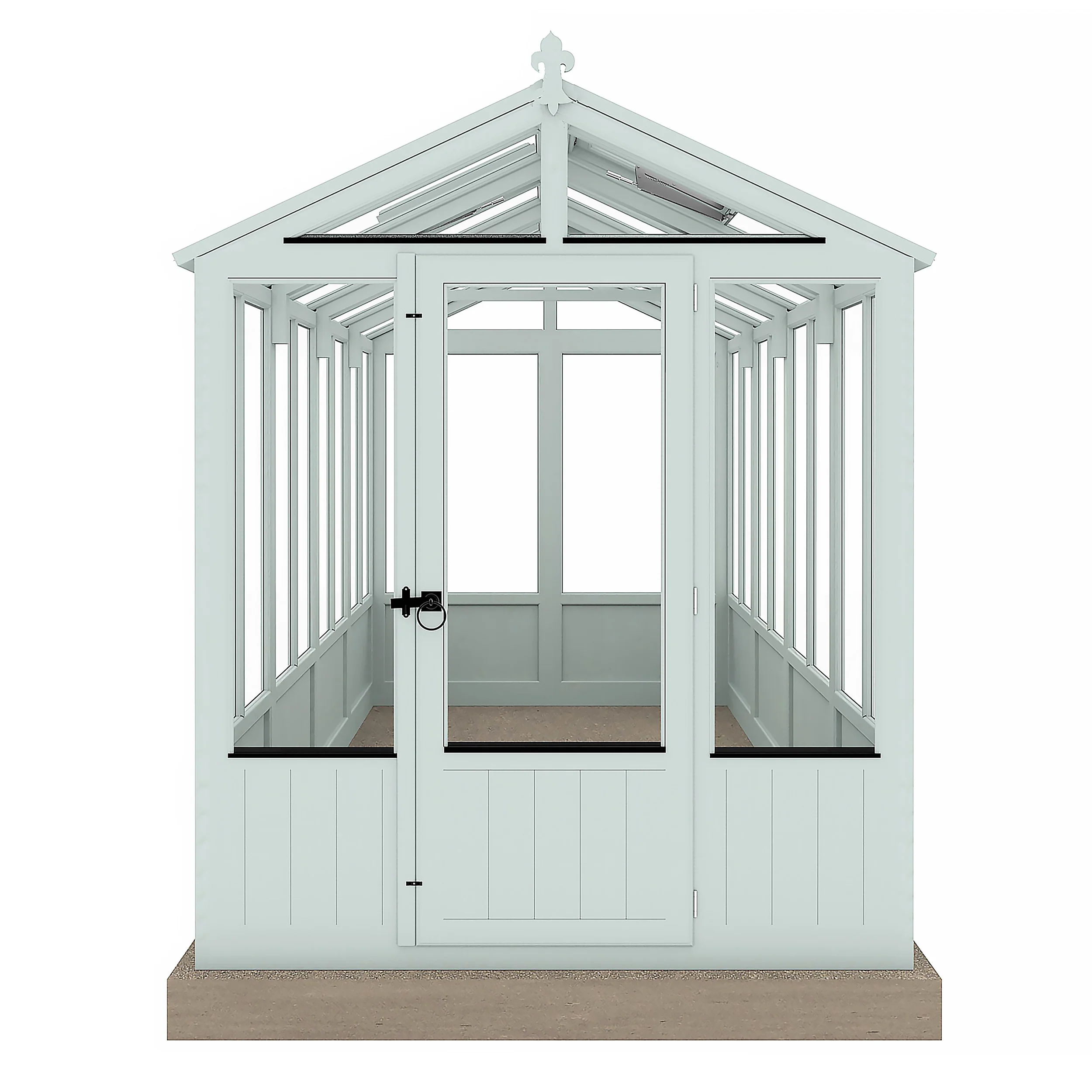 Shire Holkham 6x16 Wooden Greenhouse - Image 11