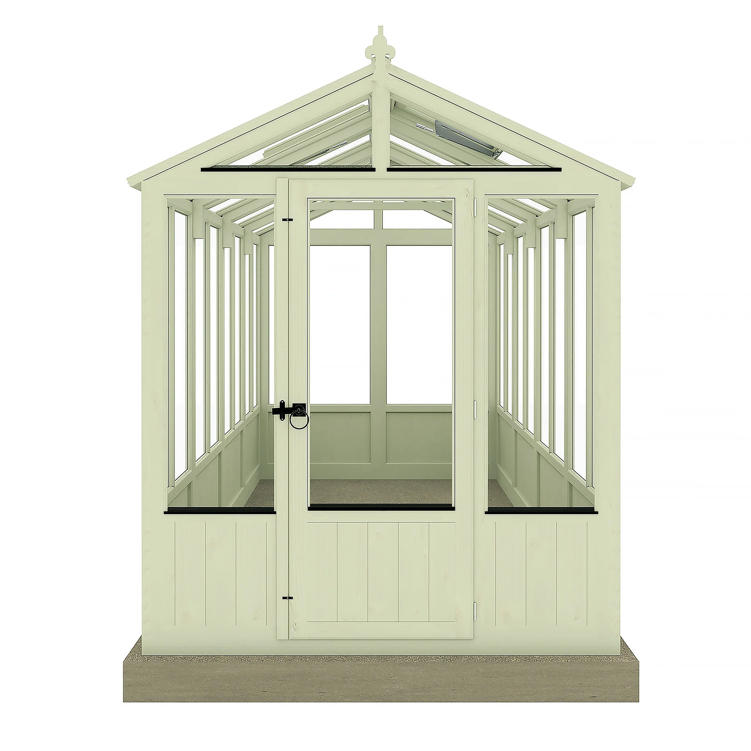 Shire Holkham 6x16 Wooden Greenhouse - Image 13