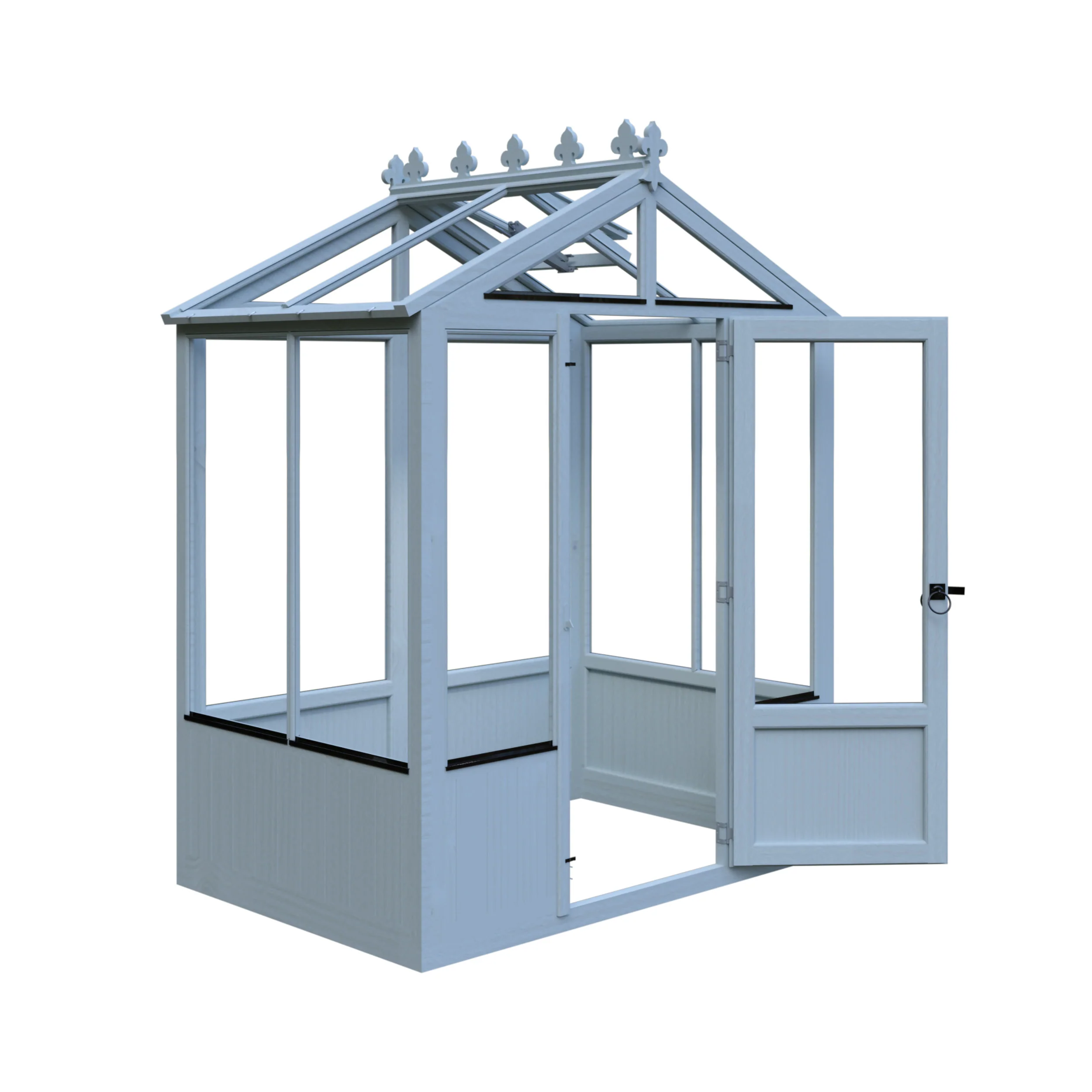 Shire Holkham 6x4 Wooden Greenhouse - Image 12