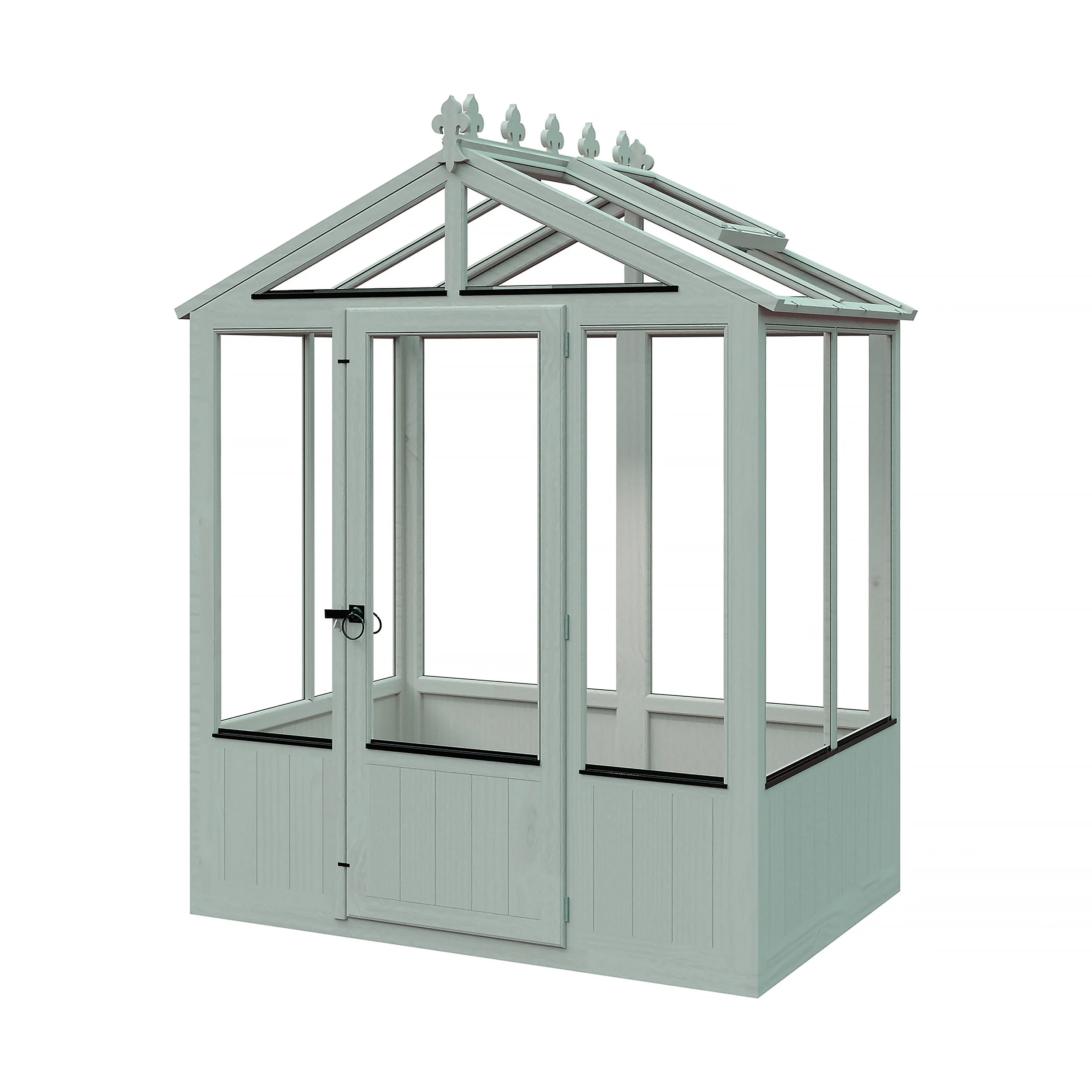 Shire Holkham 6x4 Wooden Greenhouse - Image 13