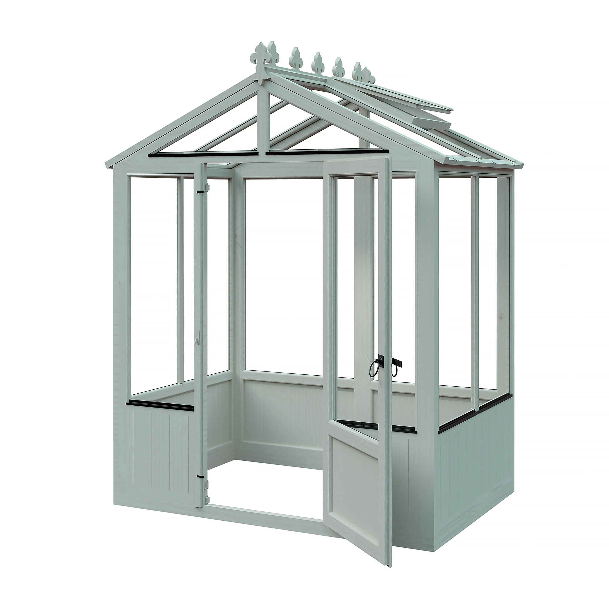 Shire Holkham 6x4 Wooden Greenhouse - Image 15