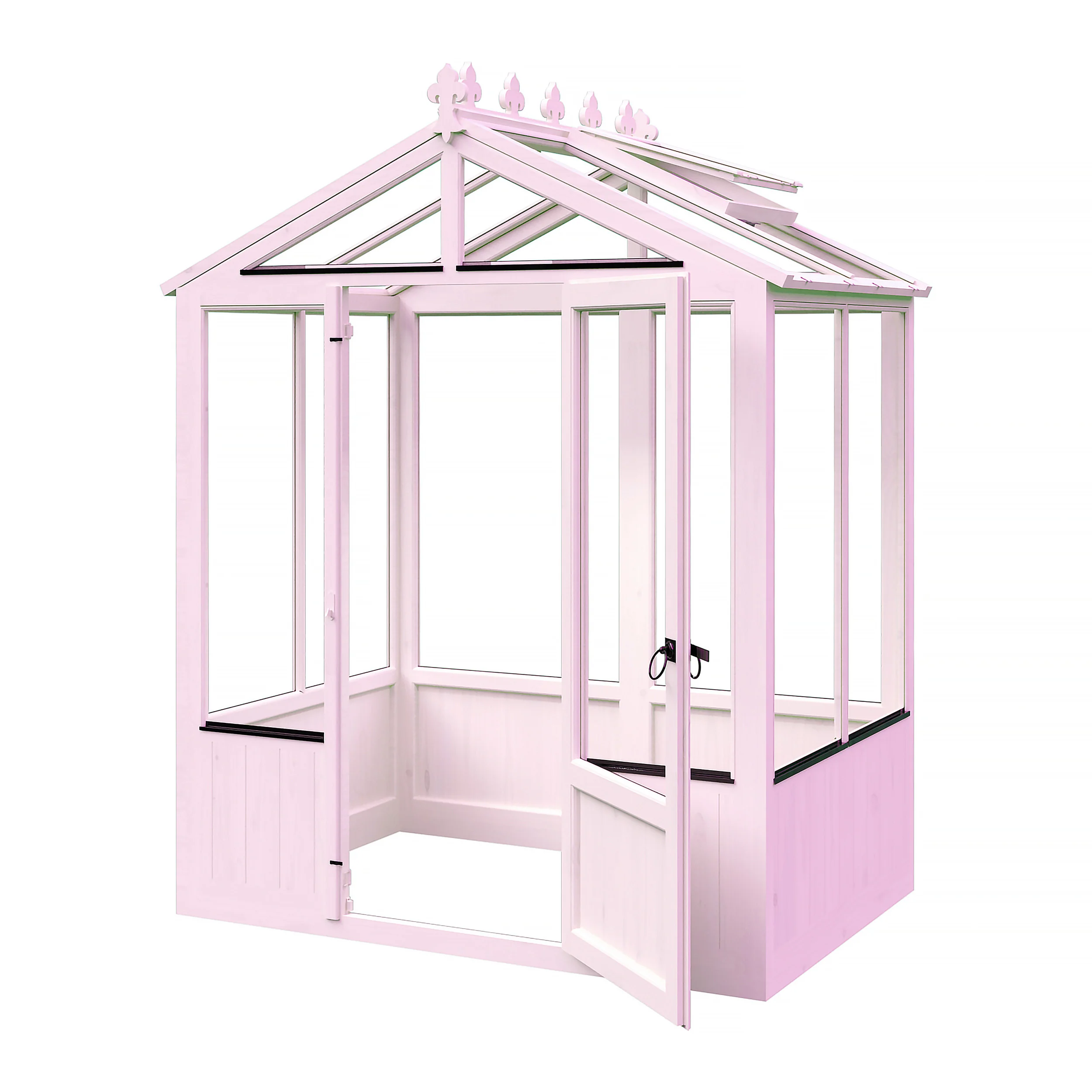 Shire Holkham 6x4 Wooden Greenhouse - Image 16