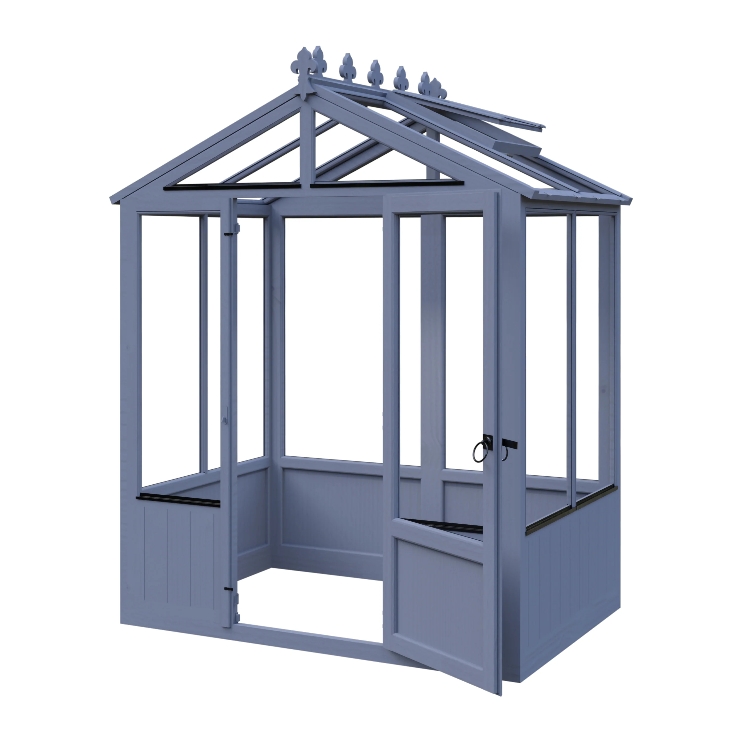 Shire Holkham 6x4 Wooden Greenhouse - Image 25