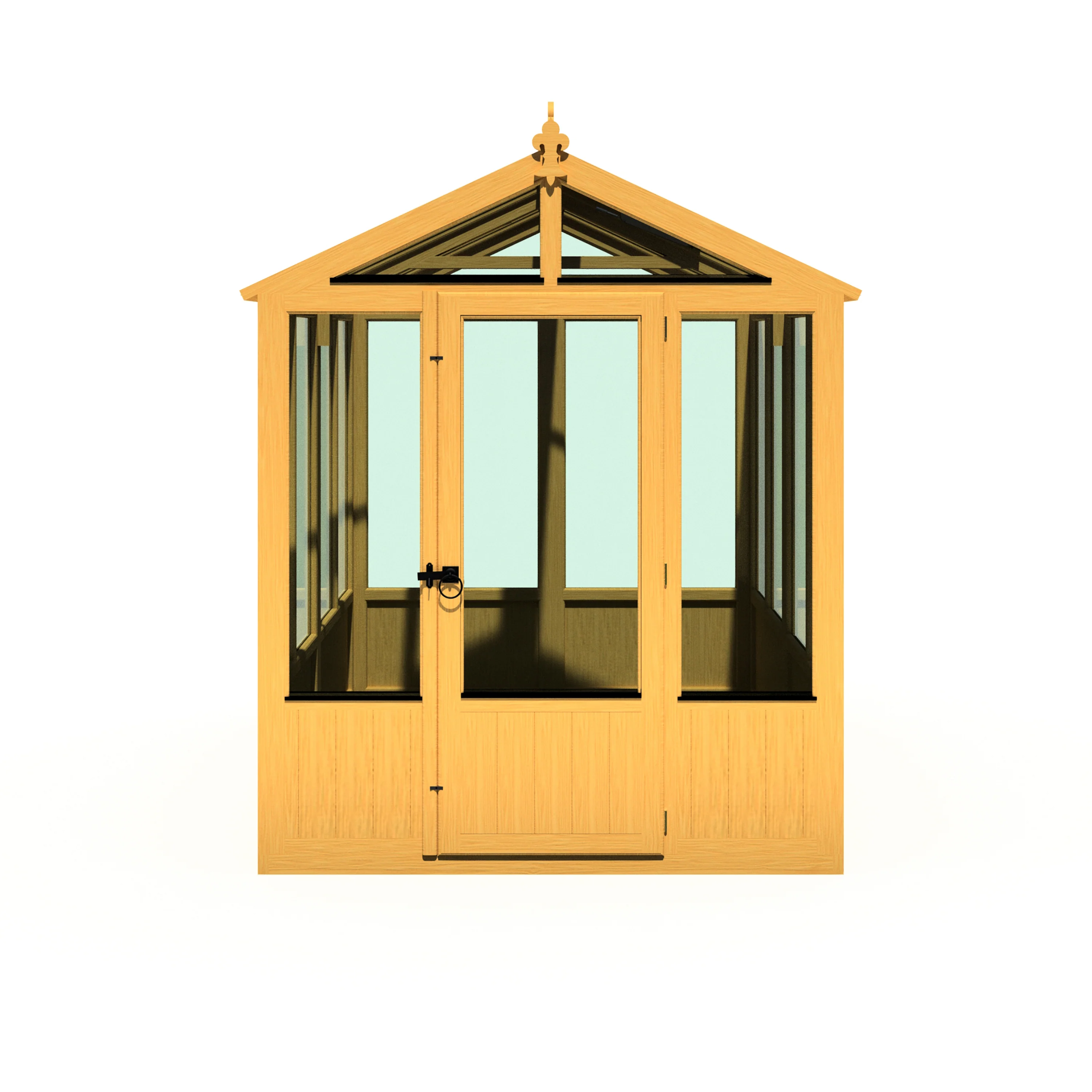 Shire Holkham 6x8 Wooden Greenhouse - Image 12