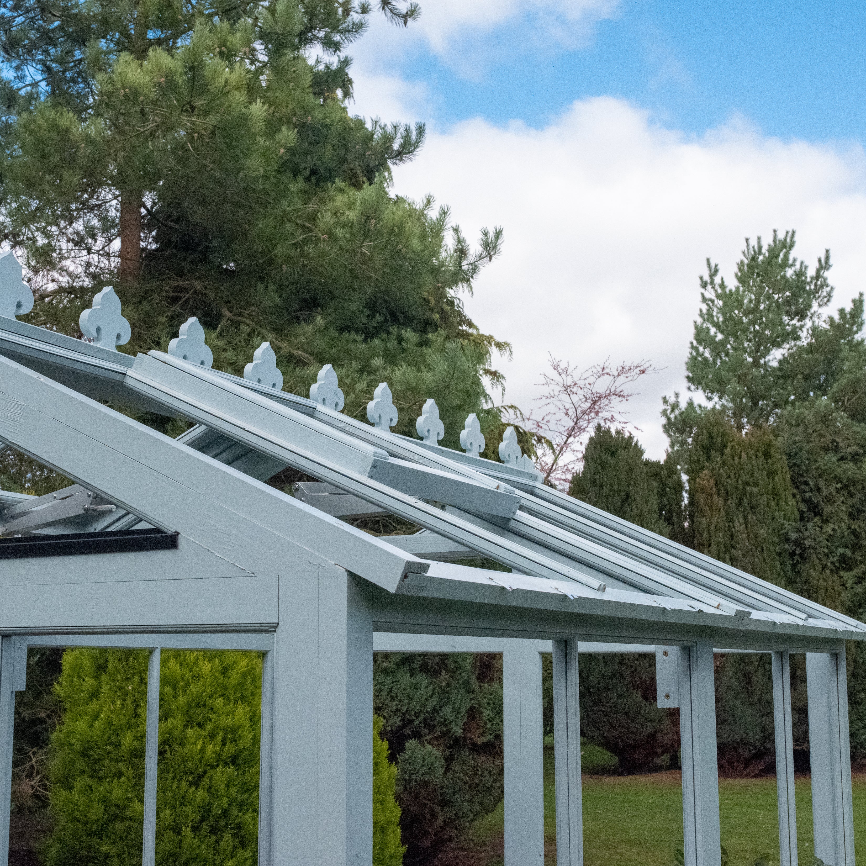 Shire Holkham 6x8 Wooden Greenhouse - Image 16