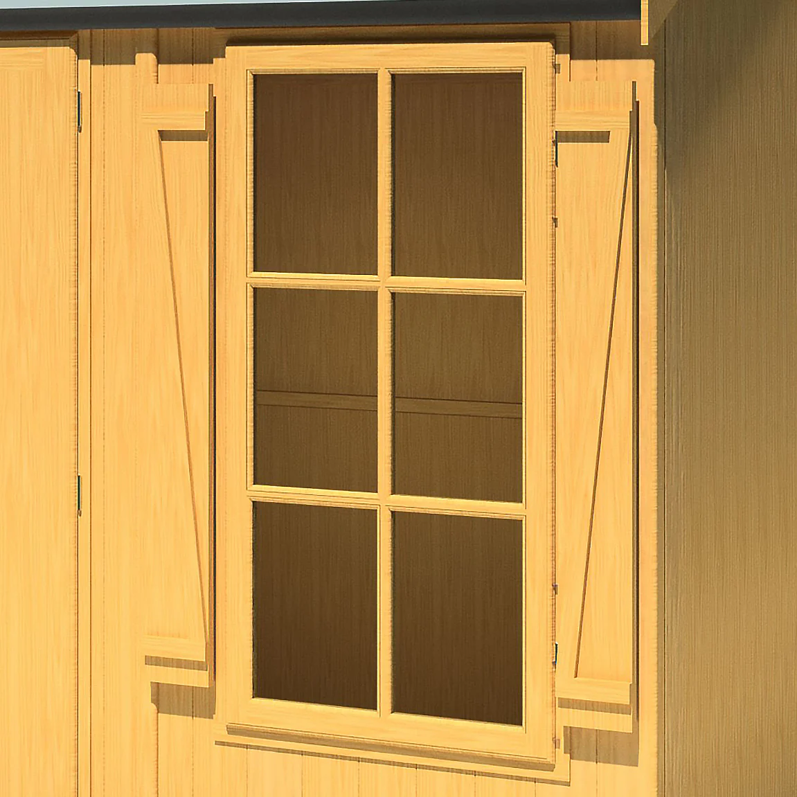 Shire Holt 7x10 Single Door Shed - Image 5