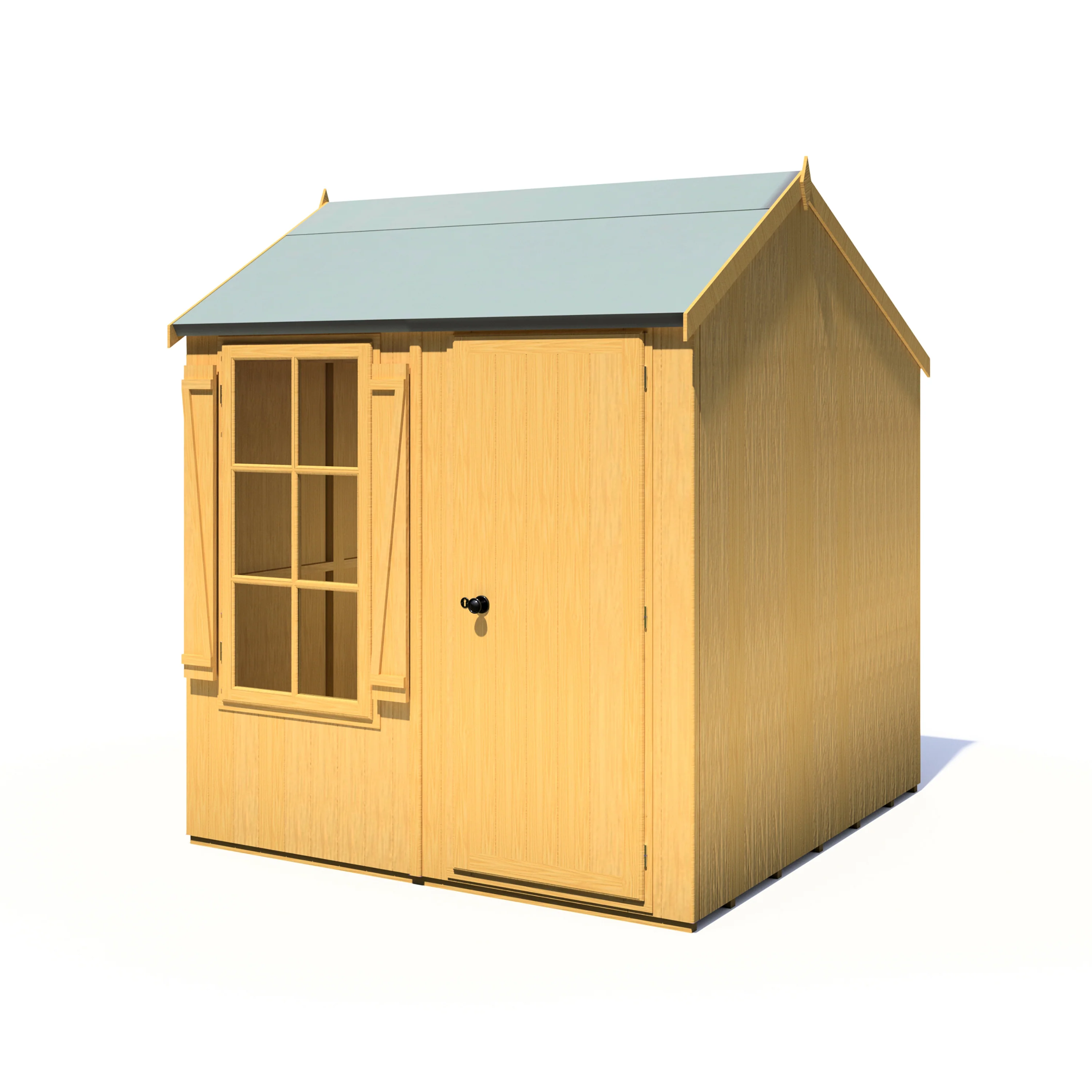Shire Holt 7x7 Single Door Shed - Image 2