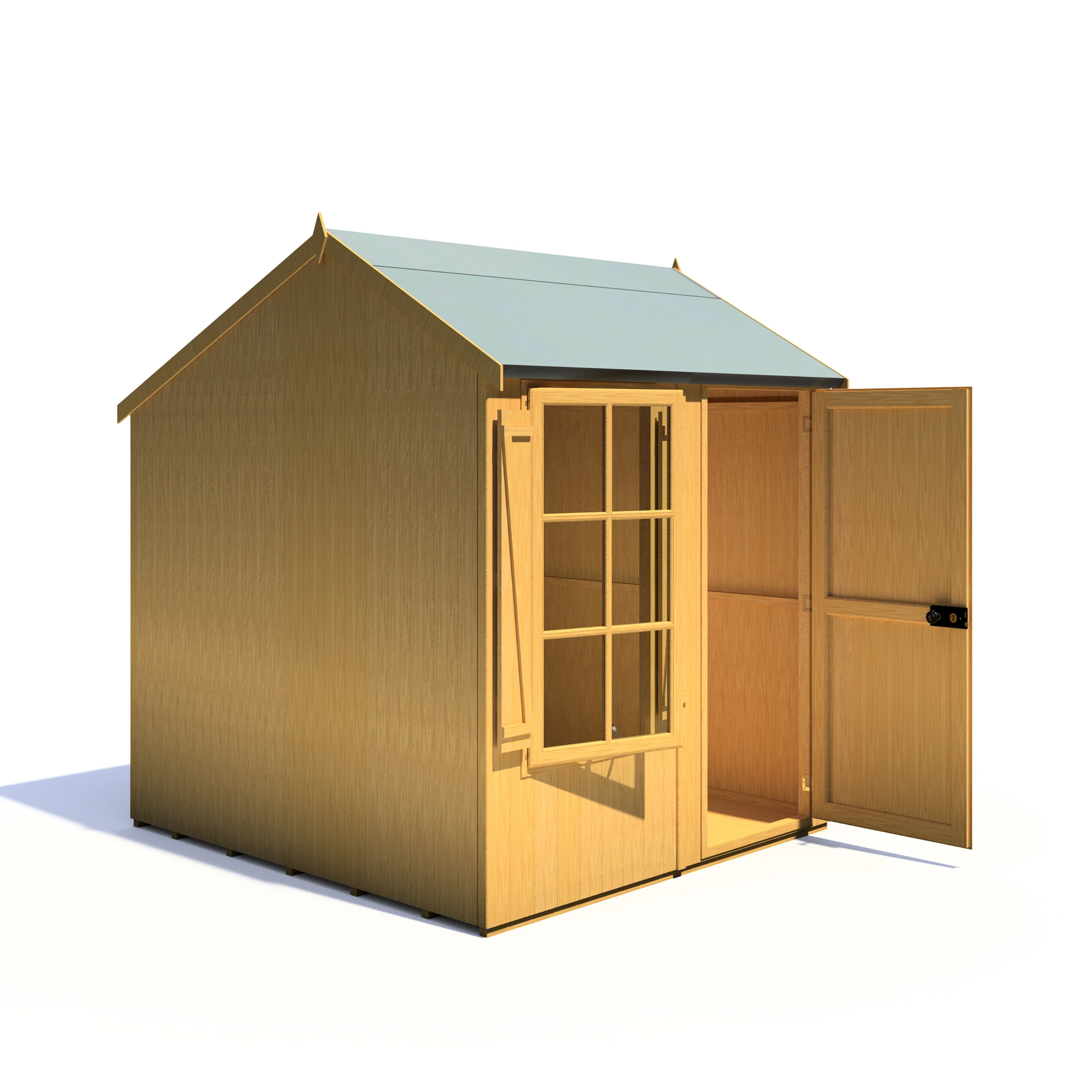 Shire Holt 7x7 Single Door Shed - Image 6