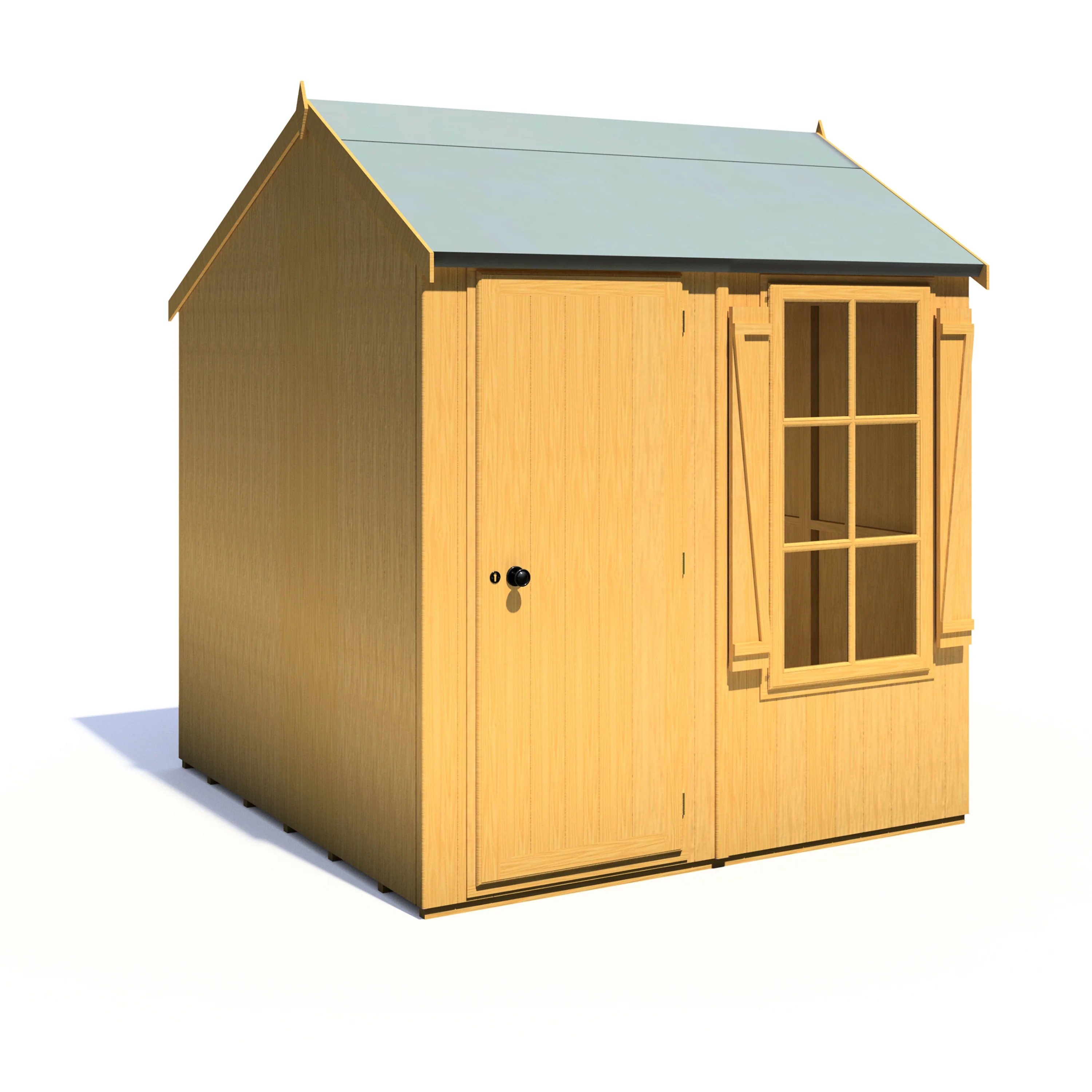Shire Holt 7x7 Single Door Shed - Image 8