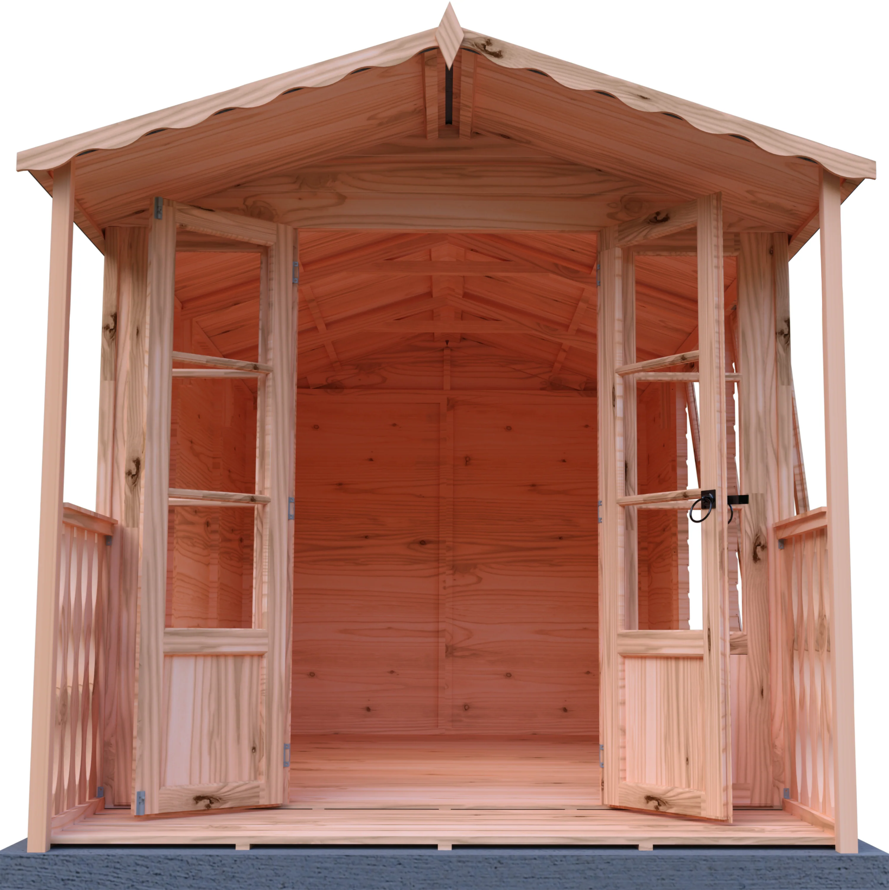 Shire Kensington 7x10 Summerhouse with Verandah - Image 8
