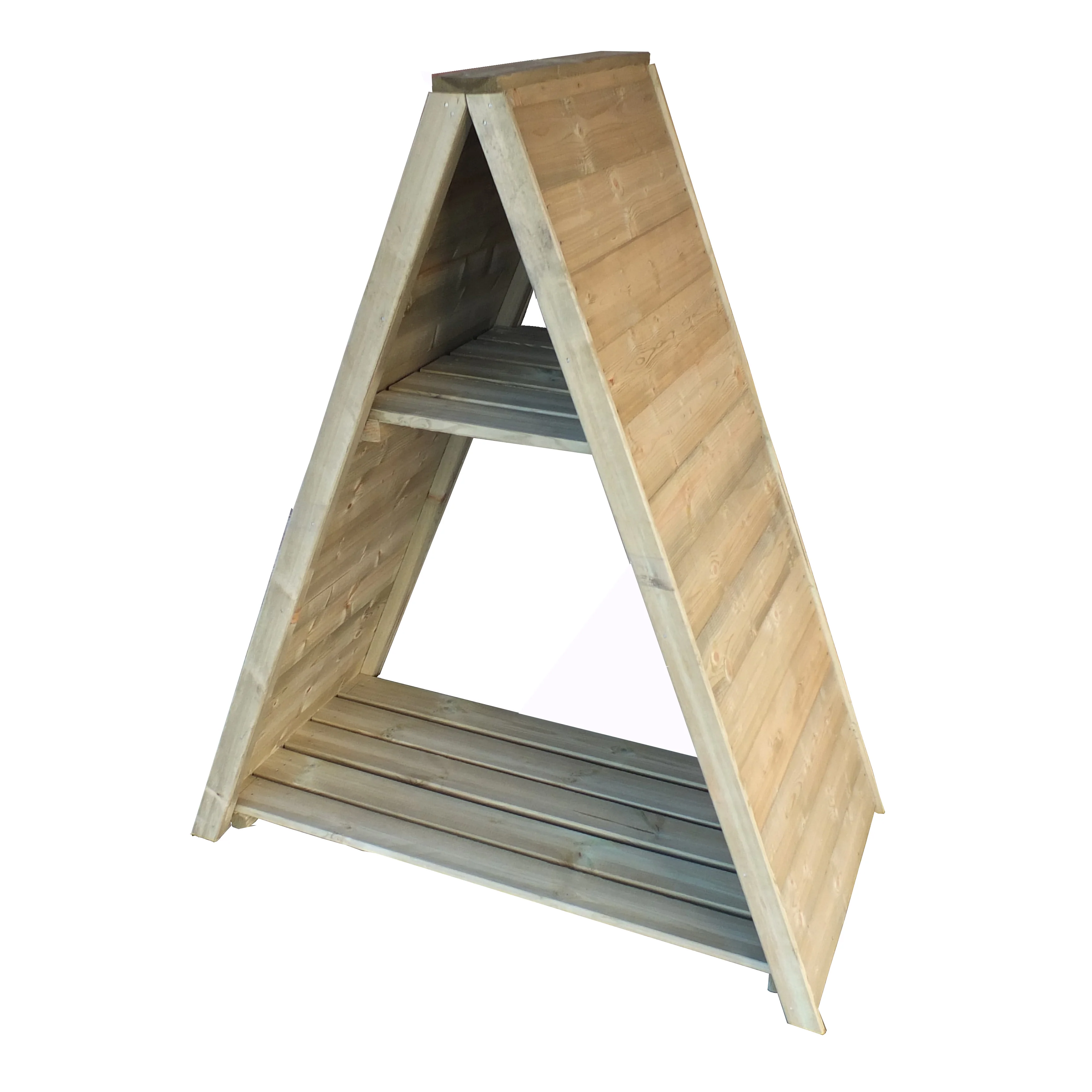 Shire Large Triangular Log Store T&G Pressure Treated - Image 3