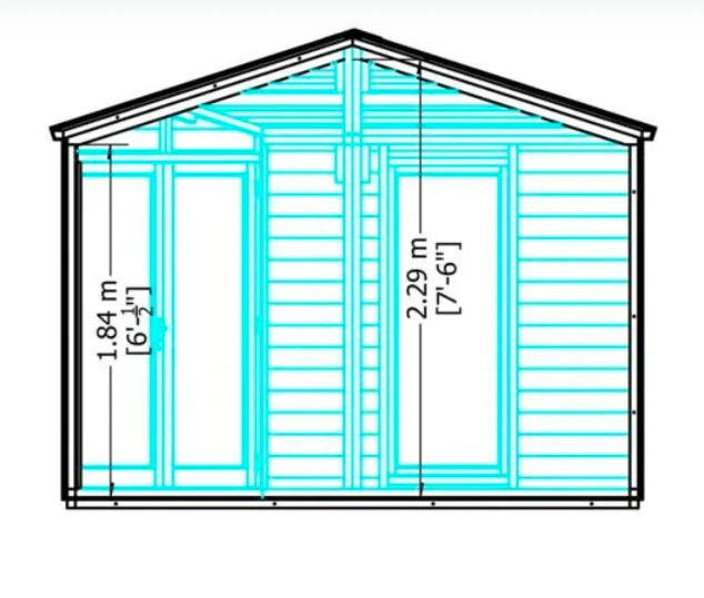 Shire Larkspur 10x10 Summer House - Image 8