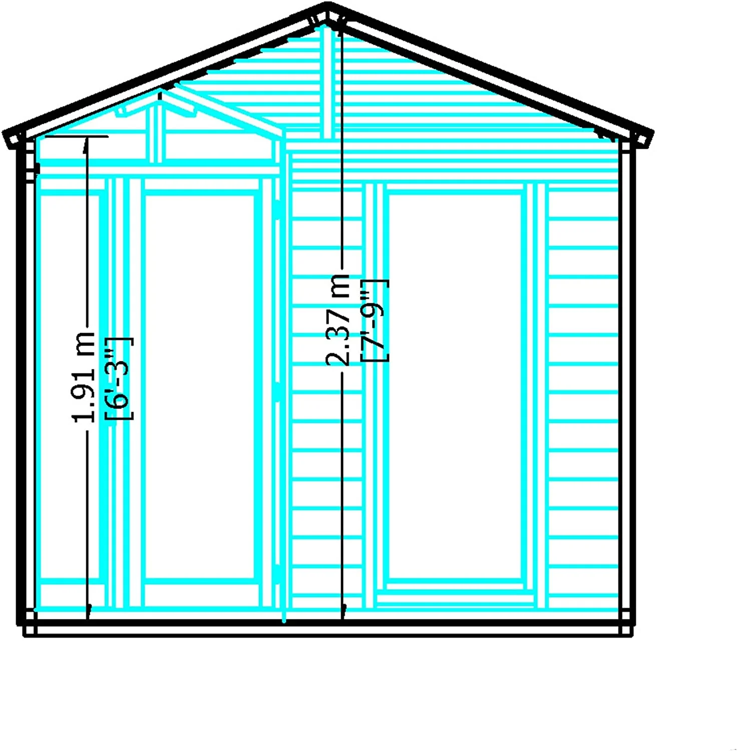 Shire Larkspur 8x8 Summer House - Image 5